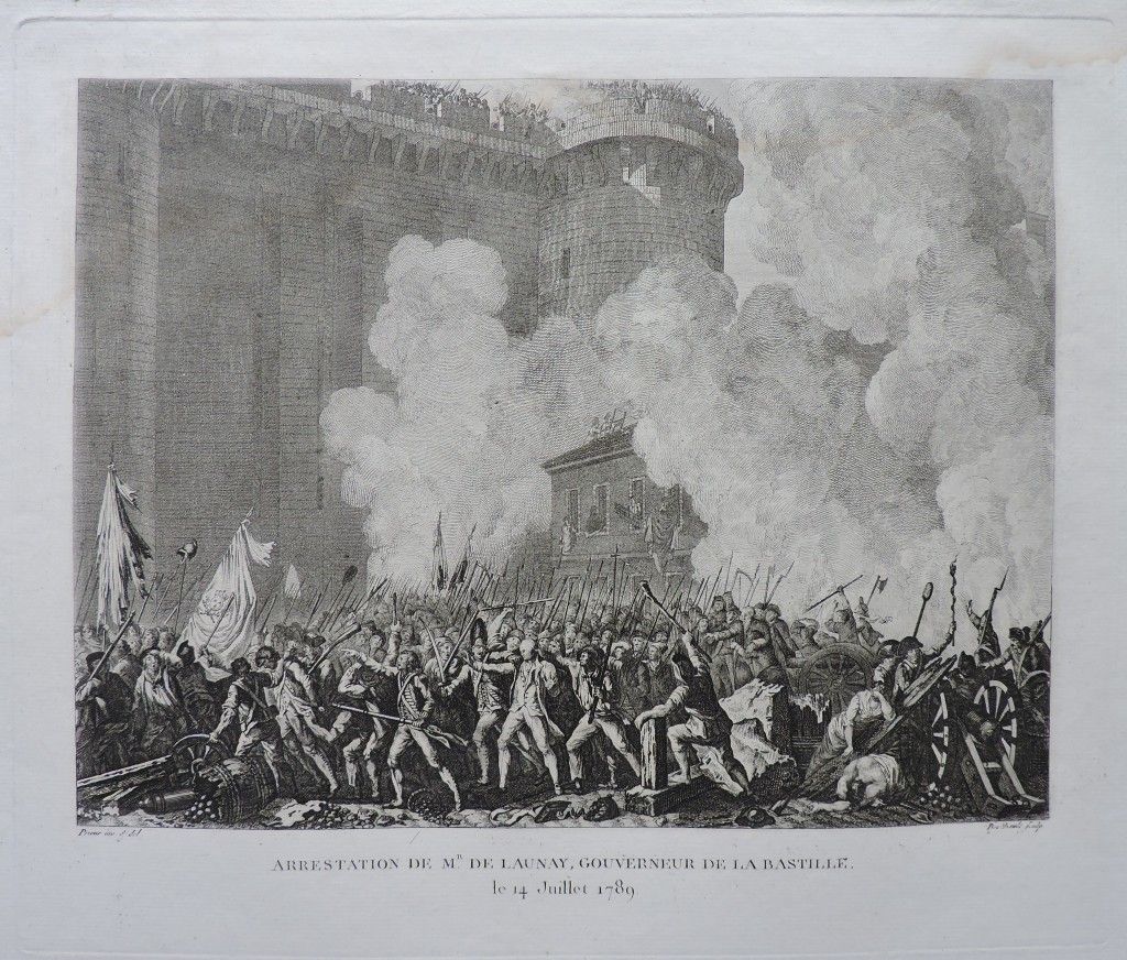 Arrest Of Monsieur De Launay, Governor Of The Bastille, July 14, 1789