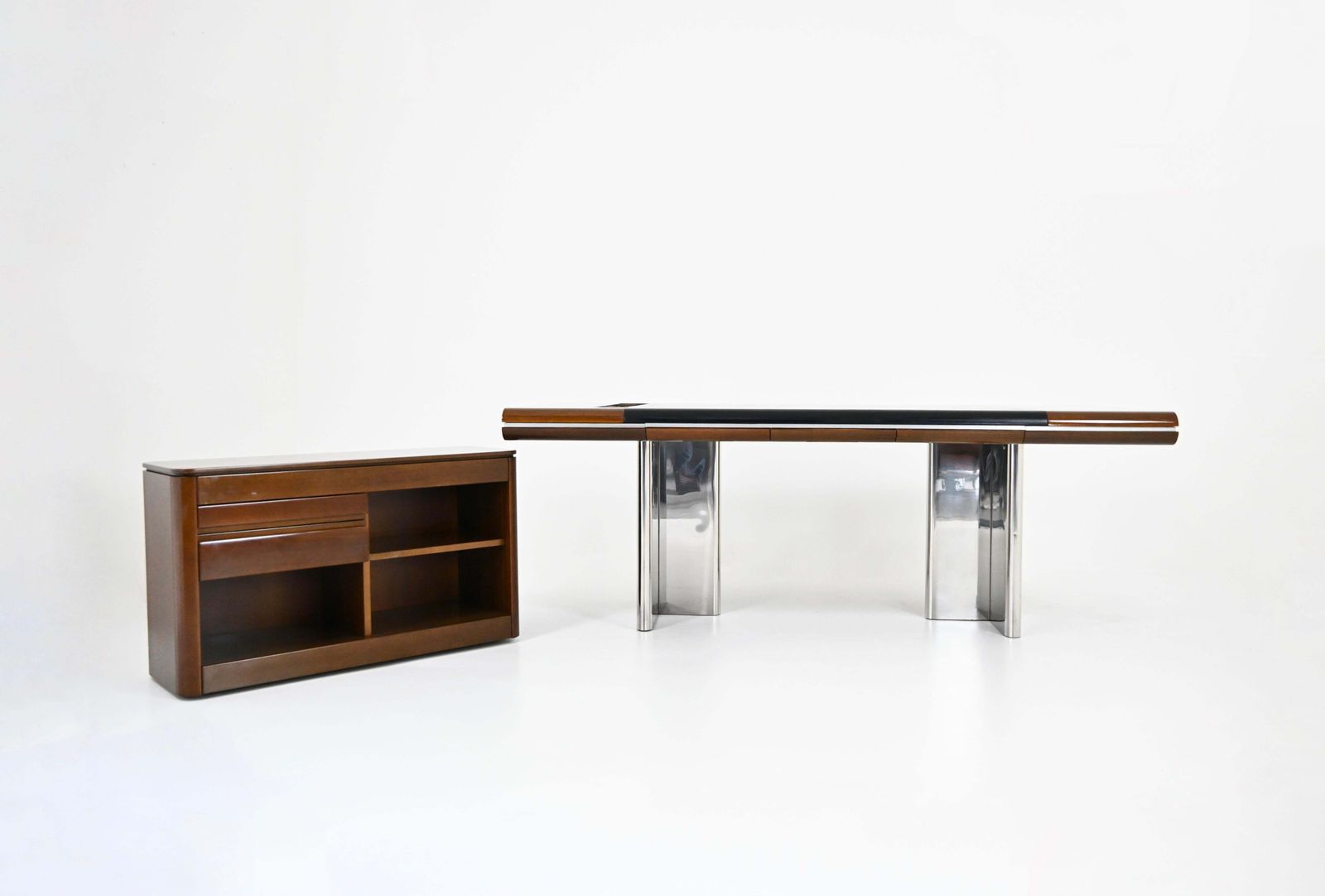 Furniture Italian Desk By Hans Von Klier For Skipper, 1970s photo