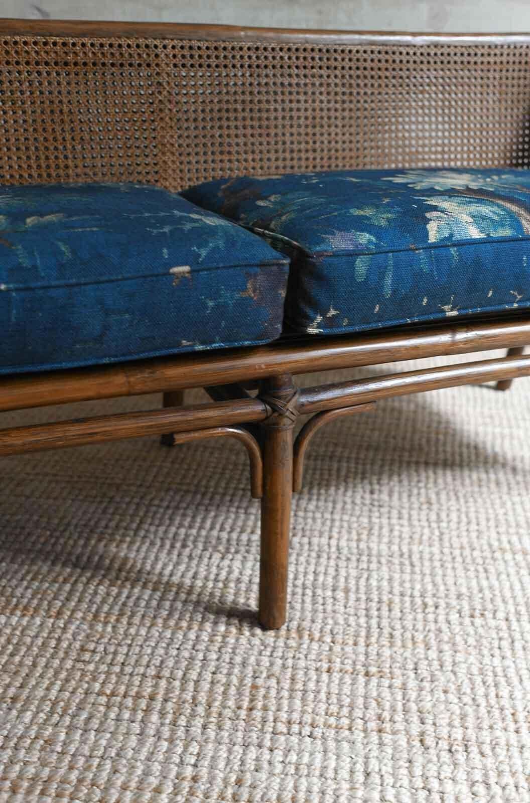 photo buy Living Room Set In The Style Of Mcguire San Francisco 1970