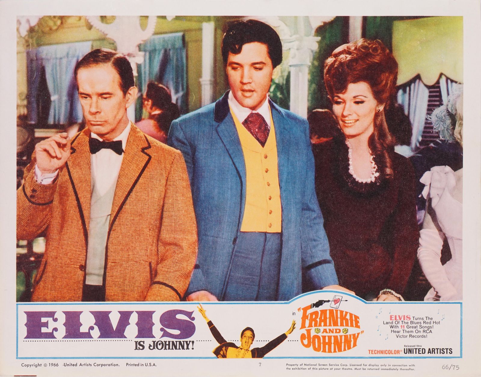 Unknownfrankie And Johnny (1966) – Original Lobby Card, Directed By Frederick De Cordov1966