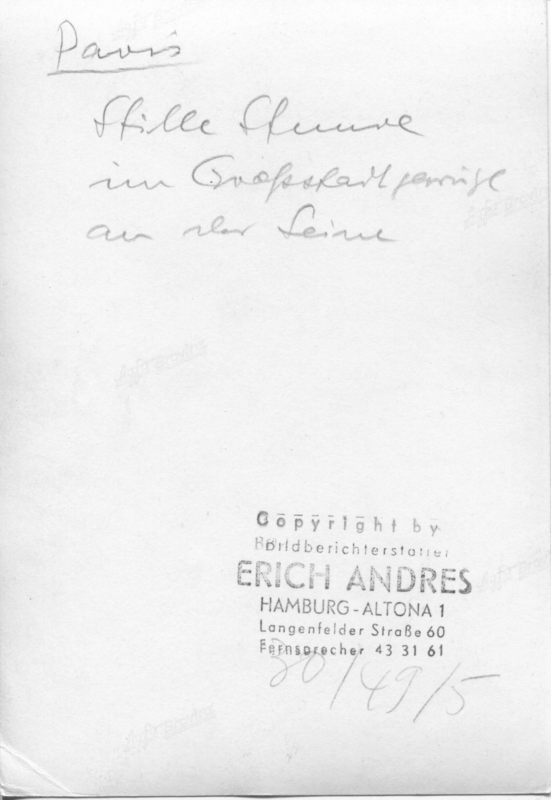 Erich Andresparis 1952 , A Picturesque Moment1952 photo furniture