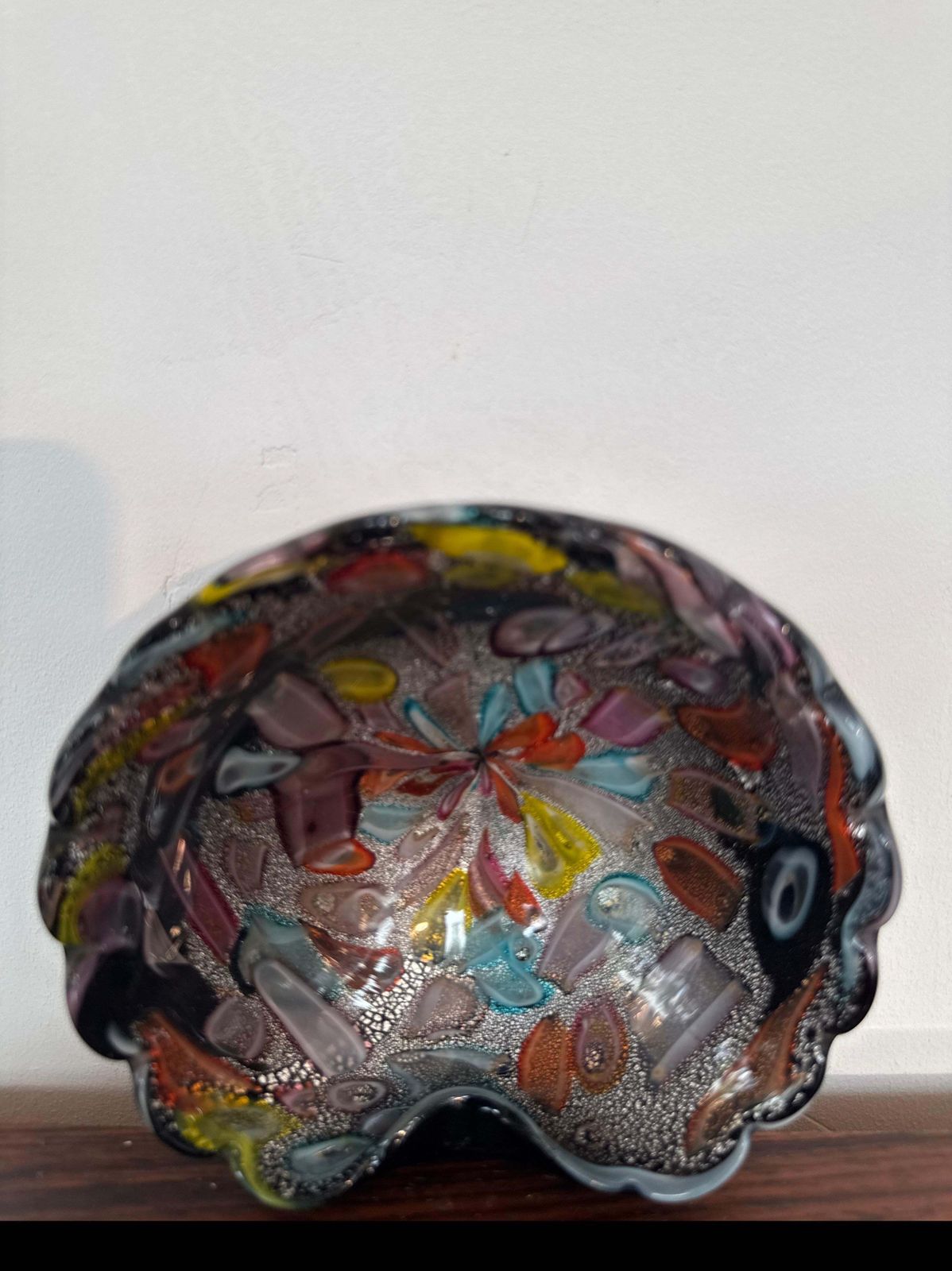 Mille Fiori Murano Glass Bowl Dino Martens Italy, 1960s photo Home Decor