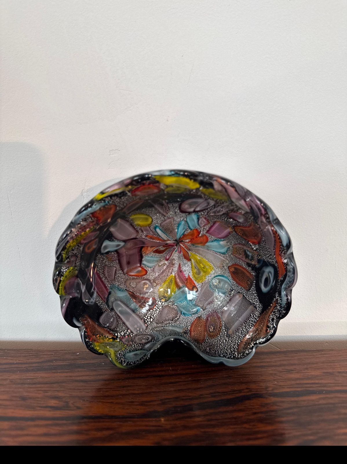 Mille Fiori Murano Glass Bowl Dino Martens Italy, 1960s photo 536.0
