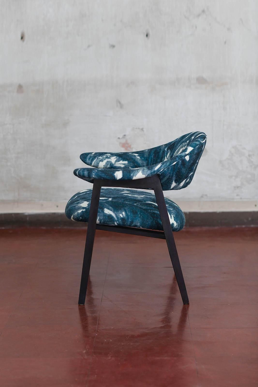 Pair Of Wooden Armchairs Prod. “Poggi” – Italy 1950 photo Furniture
