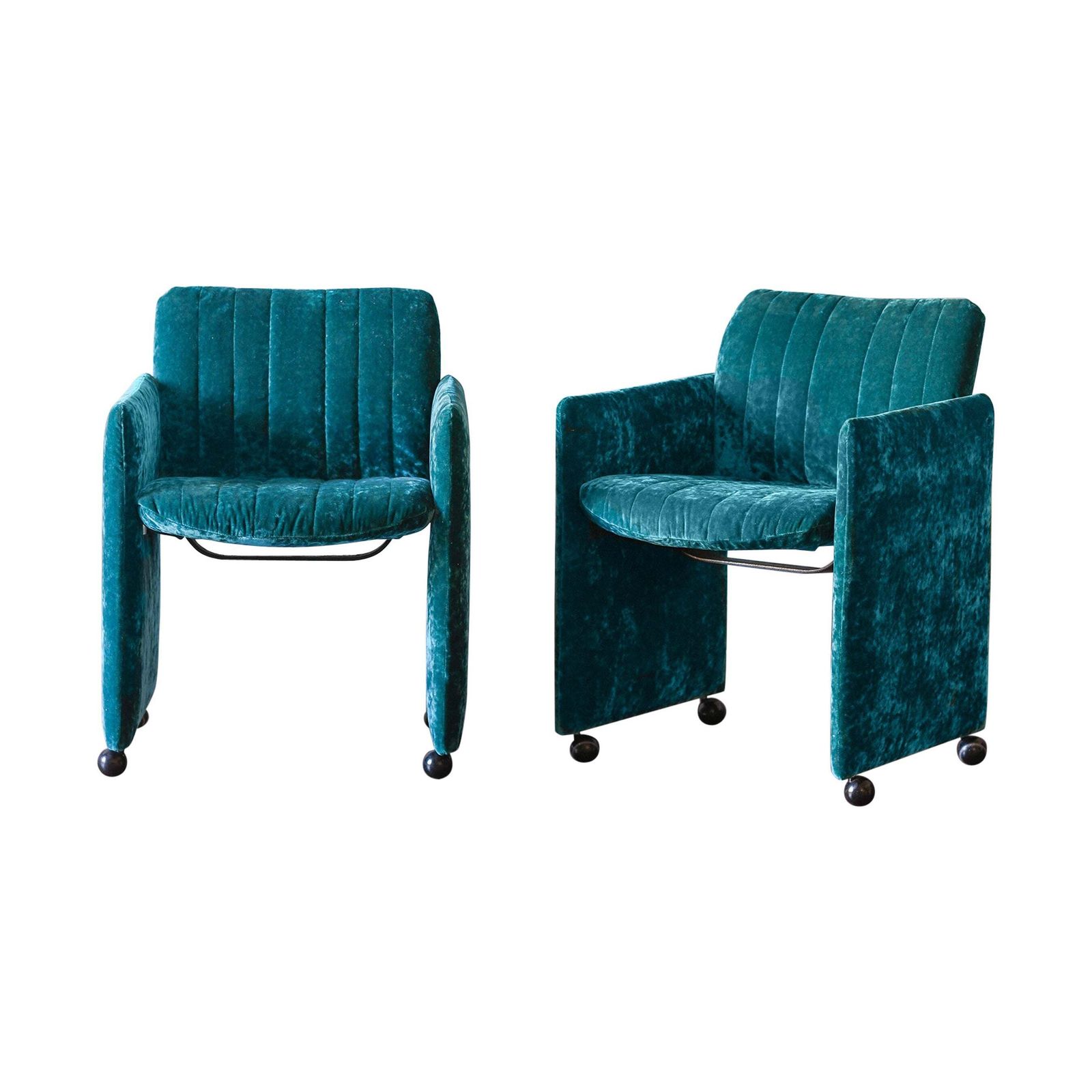 Pair Of Kazuhide Takahama Armchairs For Studio Simon, 1970s