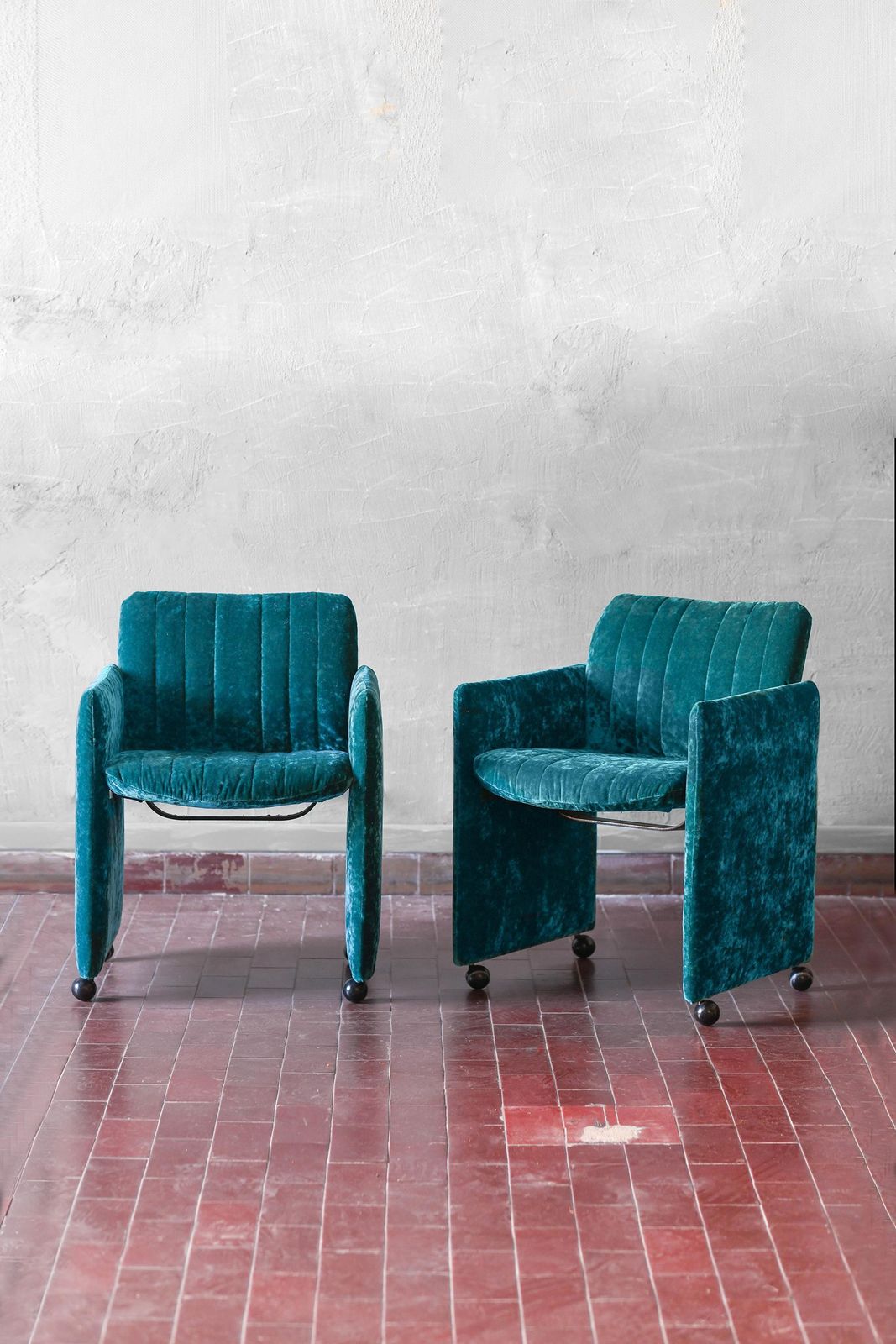 Pair Of Kazuhide Takahama Armchairs For Studio Simon, 1970s photo furniture