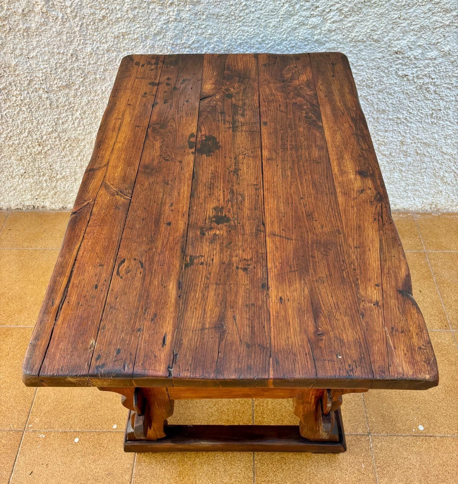 Vintage Pine Work Table, 1940s photo 3739.0