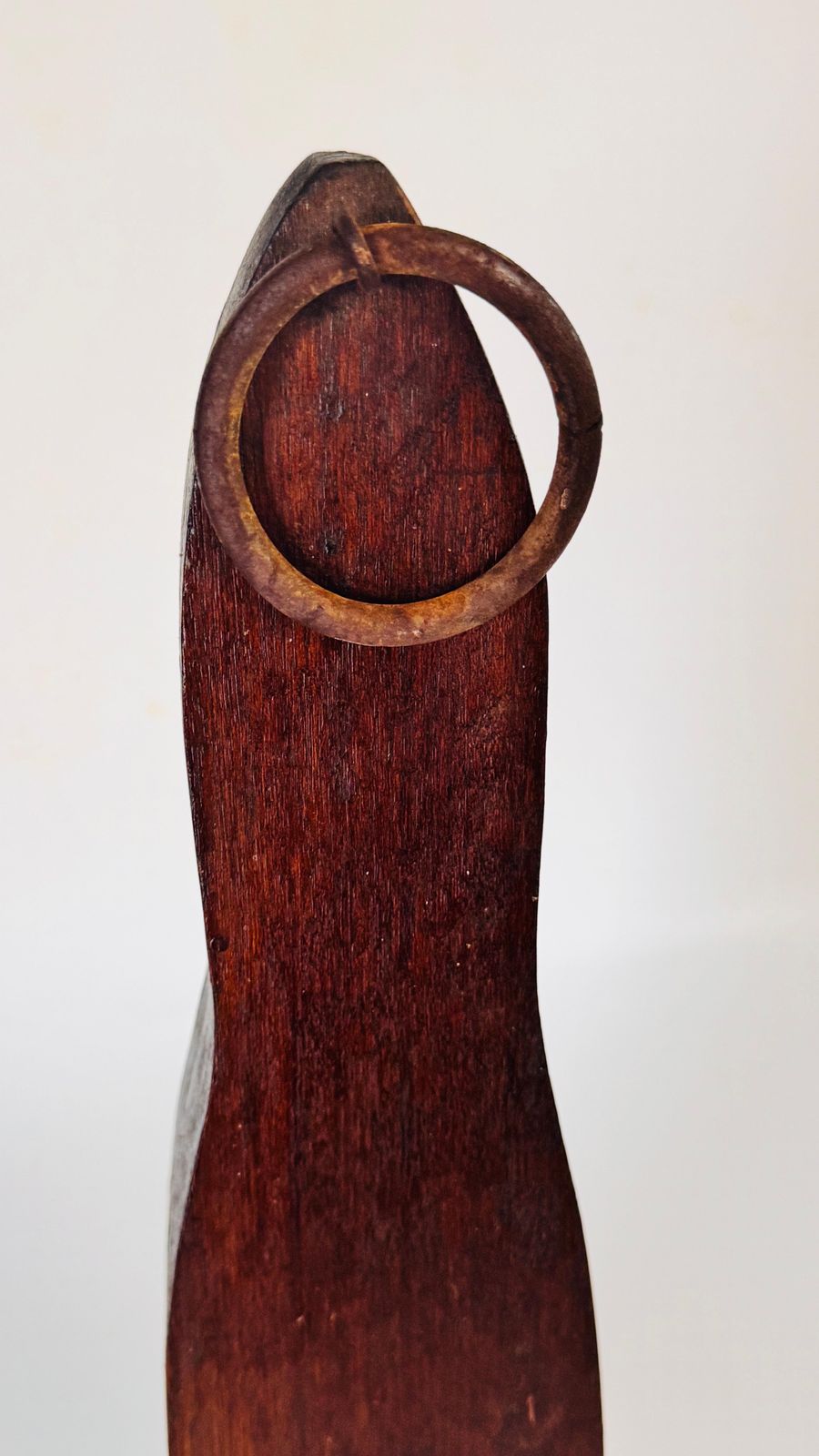 photo furniture Abstract Wood Candle Holder Sculpture France 19th Century