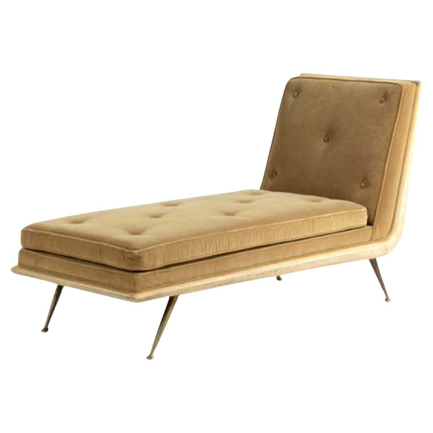 The Chaise Longue By Robsjohn Gibbings Crafted By The Renowned Widdicomb Edition