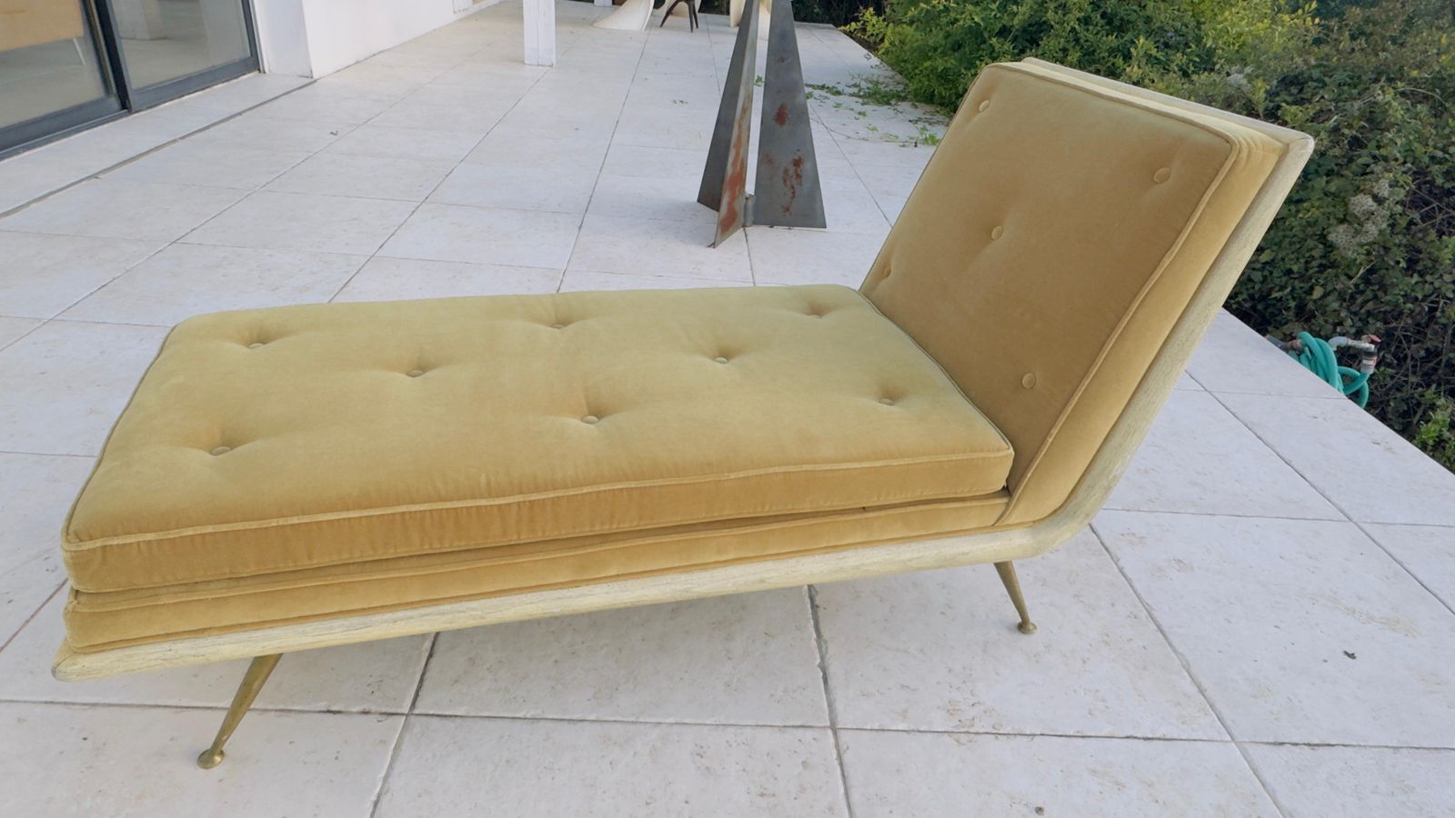 The Chaise Longue By Robsjohn Gibbings Crafted By The Renowned Widdicomb Edition photo for sale