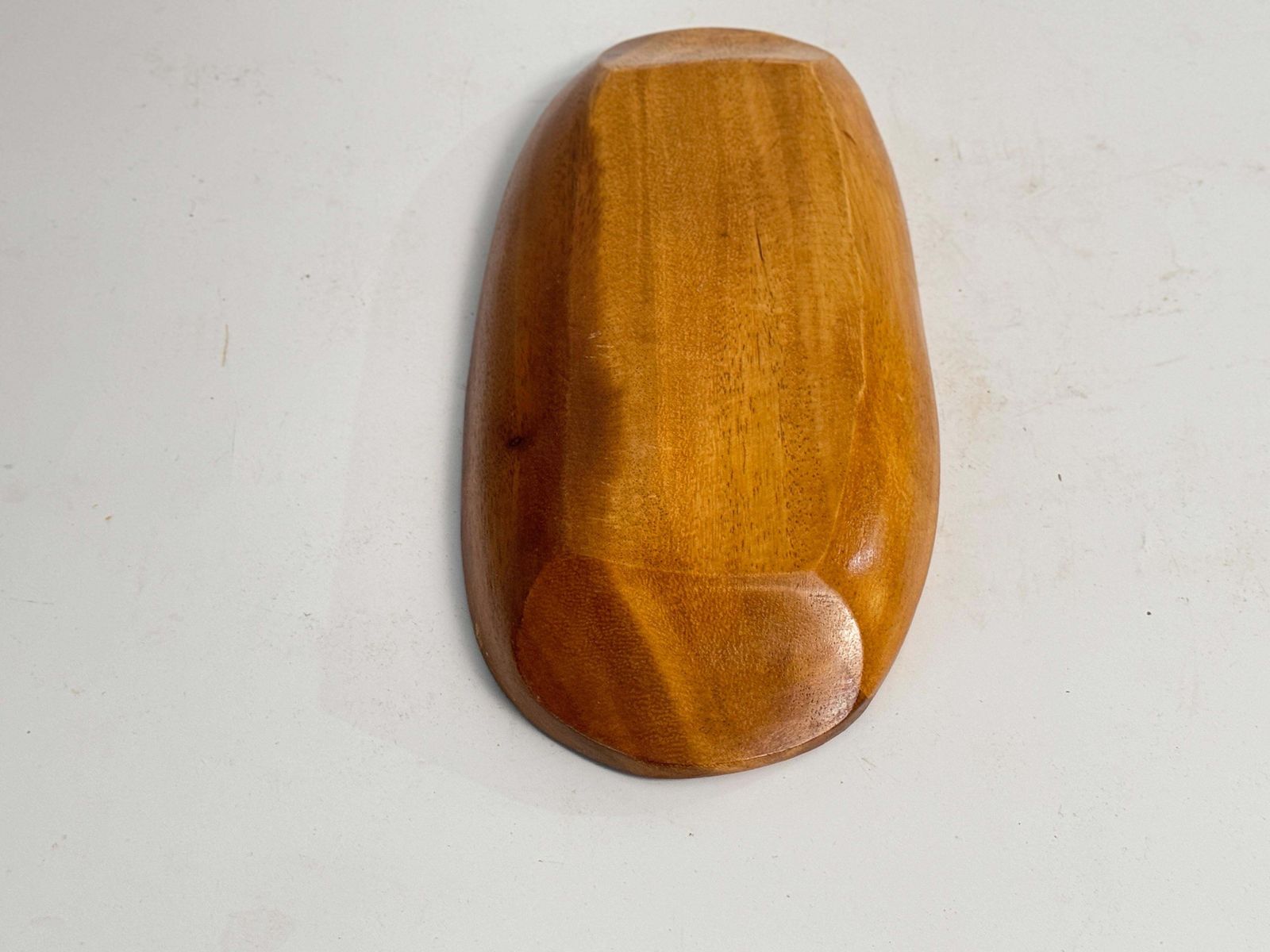 Mid Century French Decorative Wood And Mother Of Pearl Dish / Vide Poche  1970s photo for sale