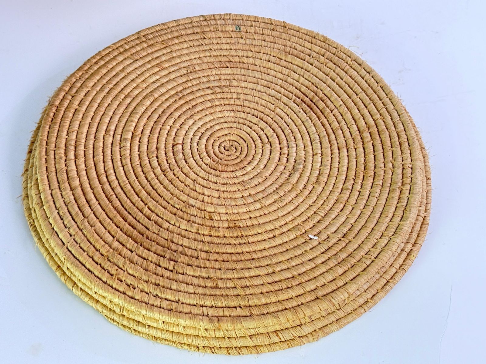 Serving Tray Cloche Plate Bell For Cheese Or Fruit In Rattan And Glass Italy photo Home Decor