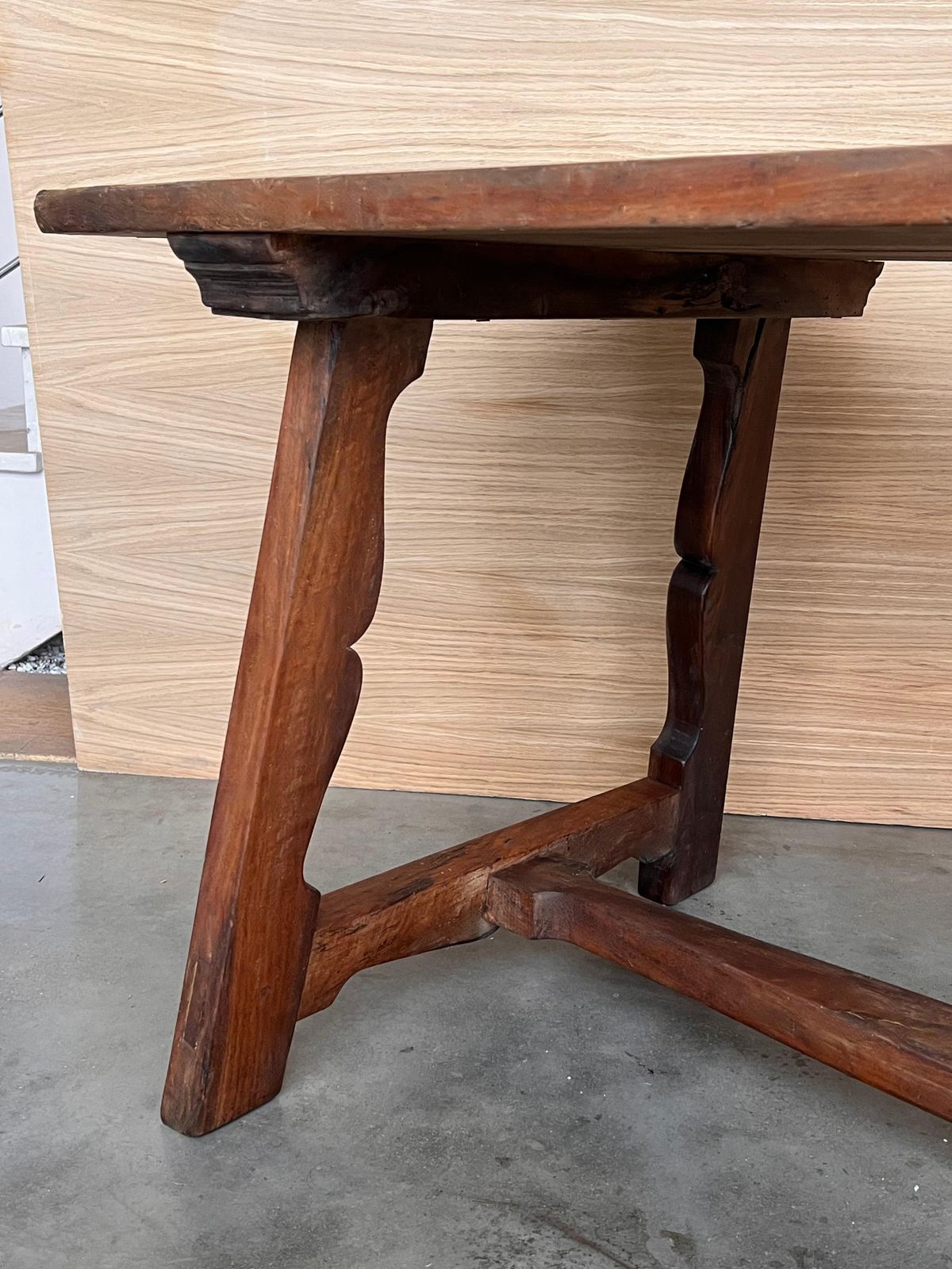 photo for sale Antique Spanish Oak Work Table, 1800s