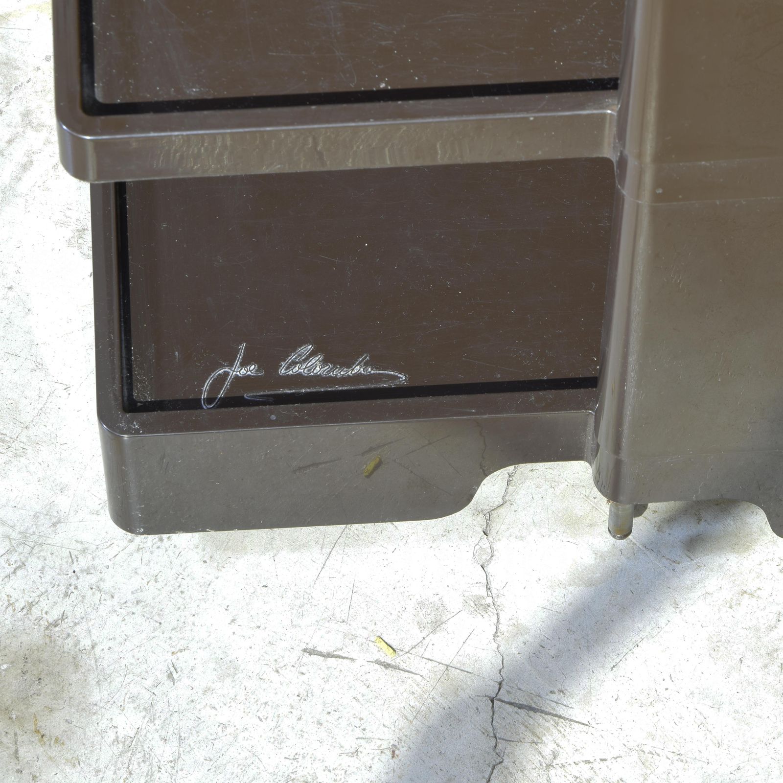Joe Colombo Work Trolley Boby 1970s photo Furniture