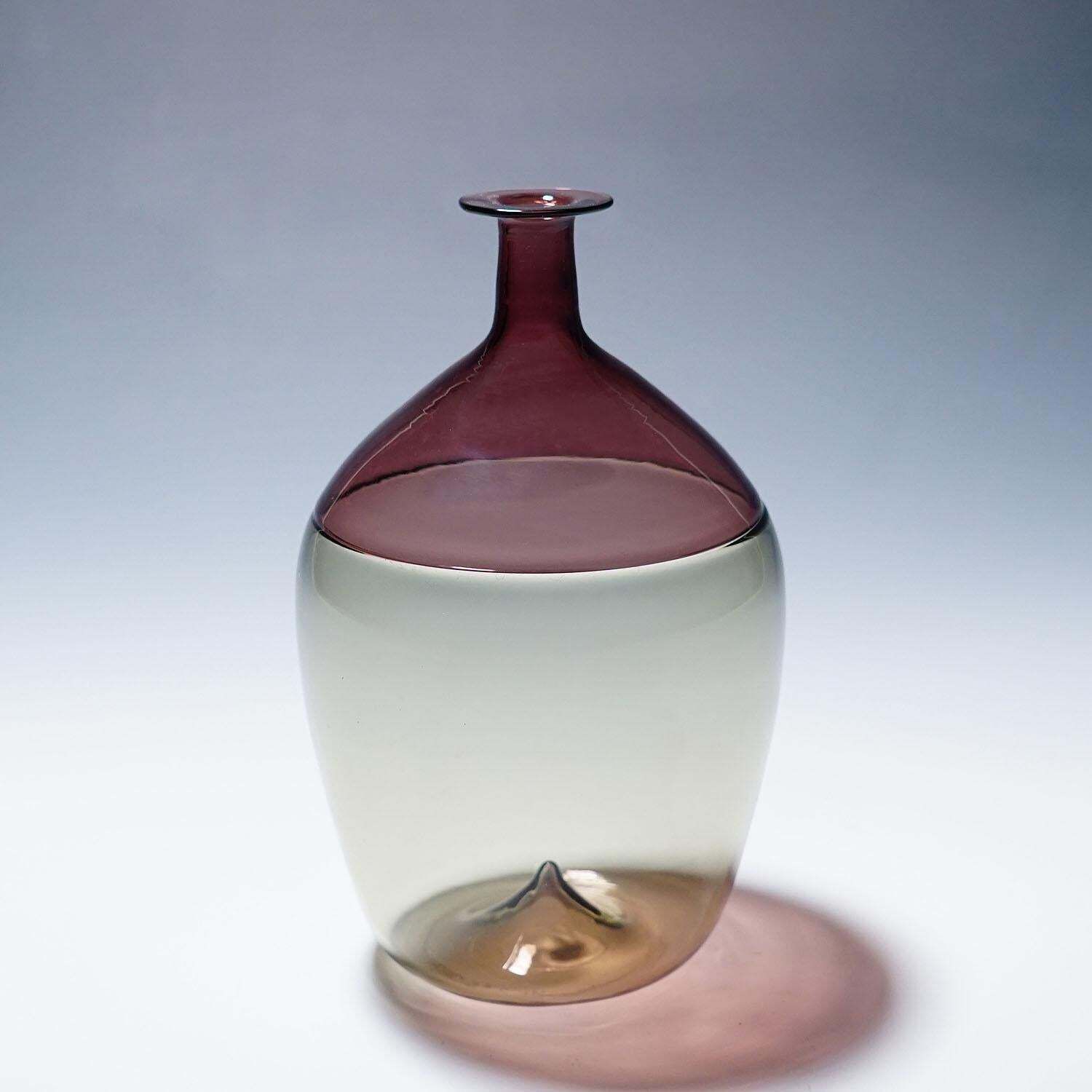 Art Glass Vase 'Bolle ' By Tapio Wirkkala For Venini, Murano 1966 photo Home Decor