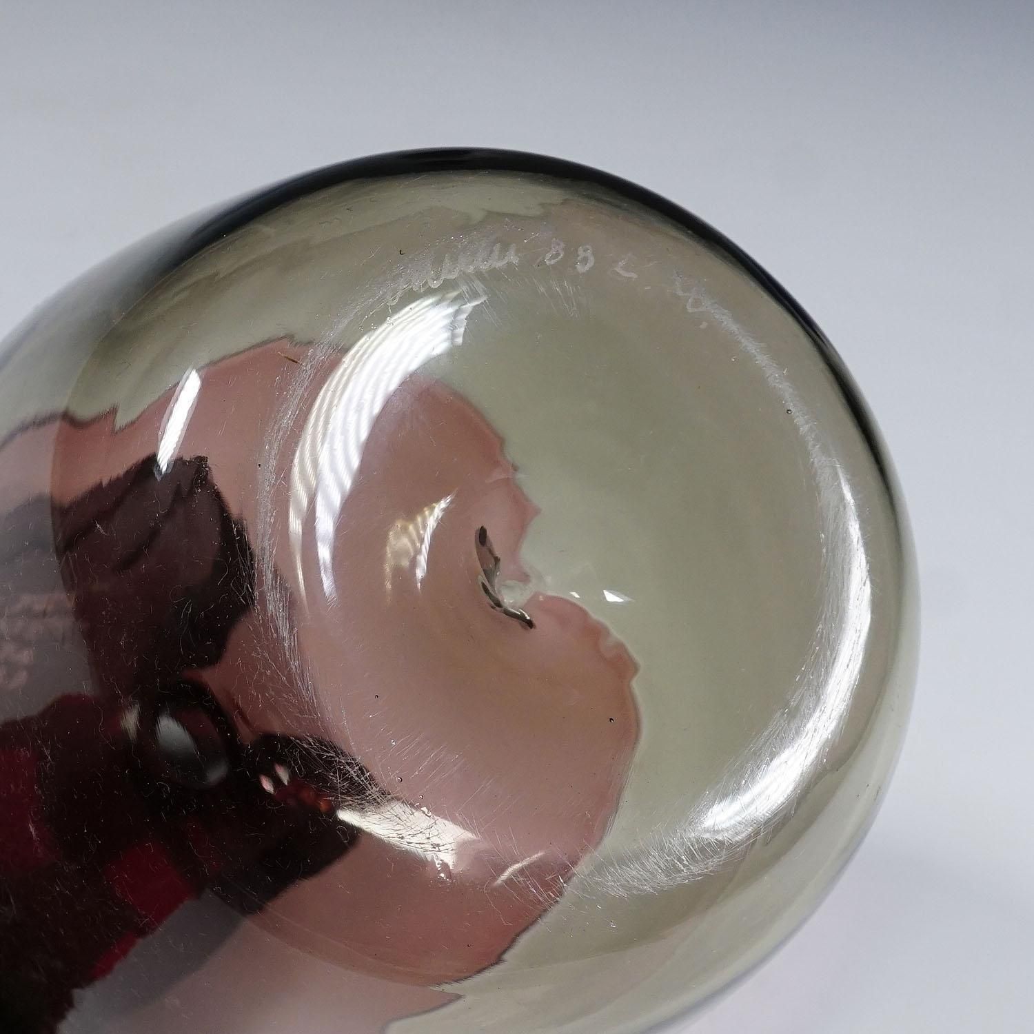 photo furniture Art Glass Vase 'Bolle ' By Tapio Wirkkala For Venini, Murano 1966