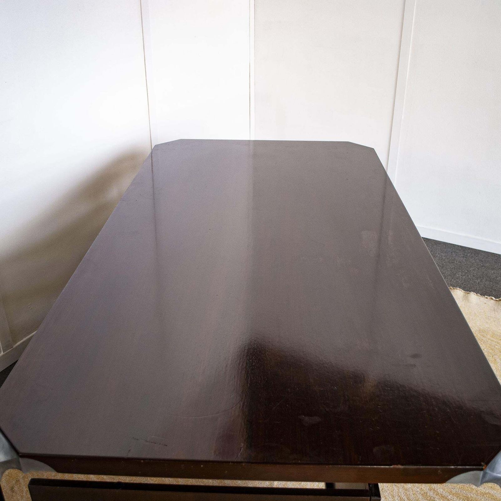 Furniture Ico Parisi Desk For Mim Rome From 1960s photo