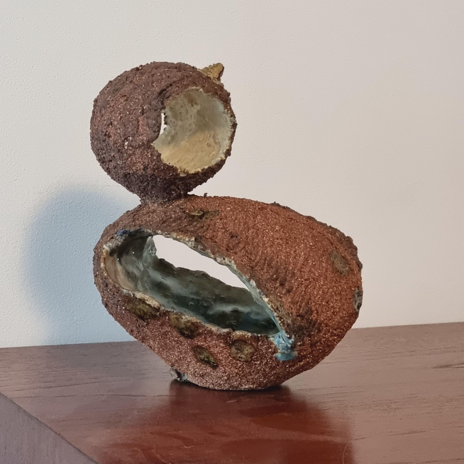 Tyra Lundgren, Sculpture In Stoneware, Sweden 1960s photo 9755.0