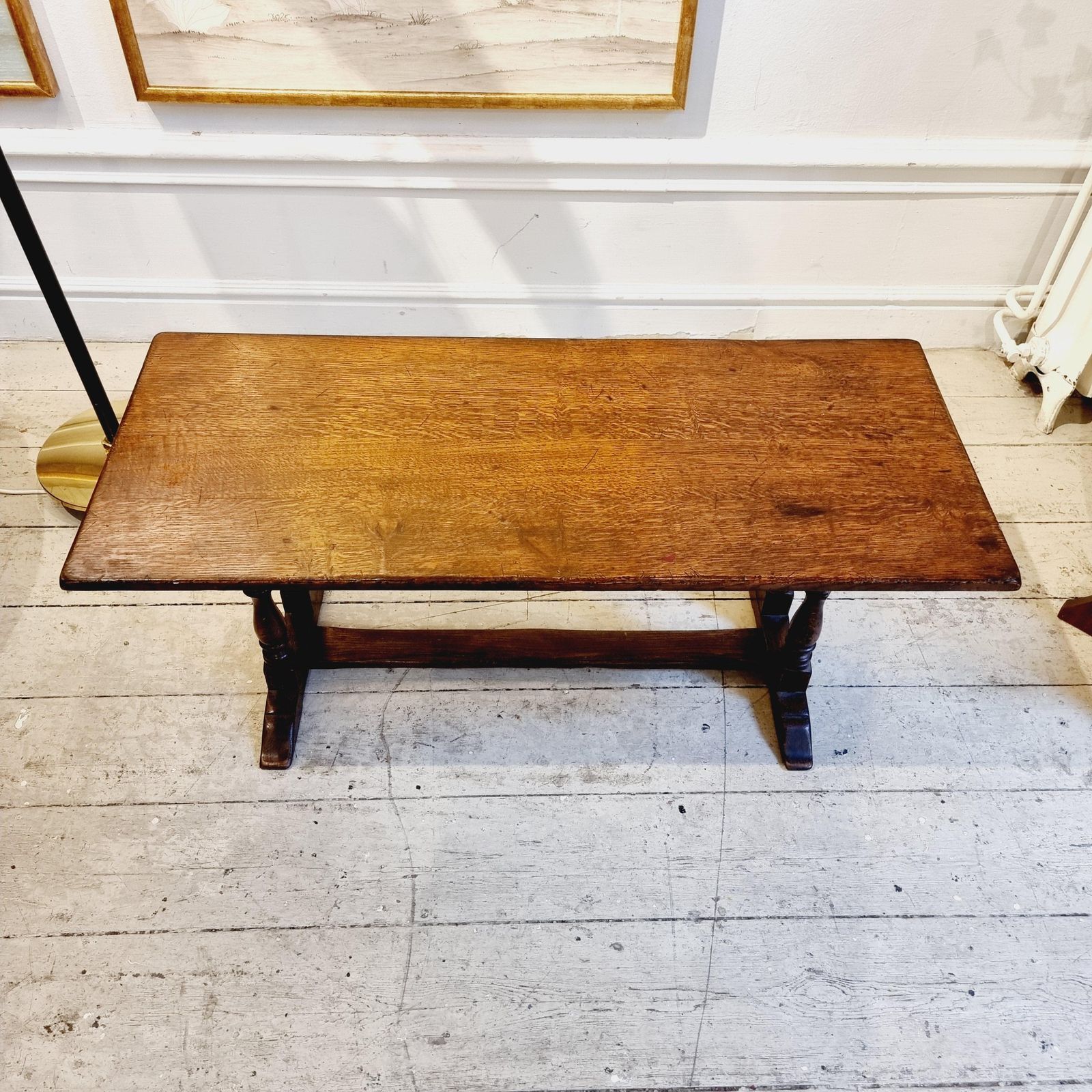 photo furniture Nordiska Kompaniet, Sofa Table, Made In England For Nk, Mid 1900s.