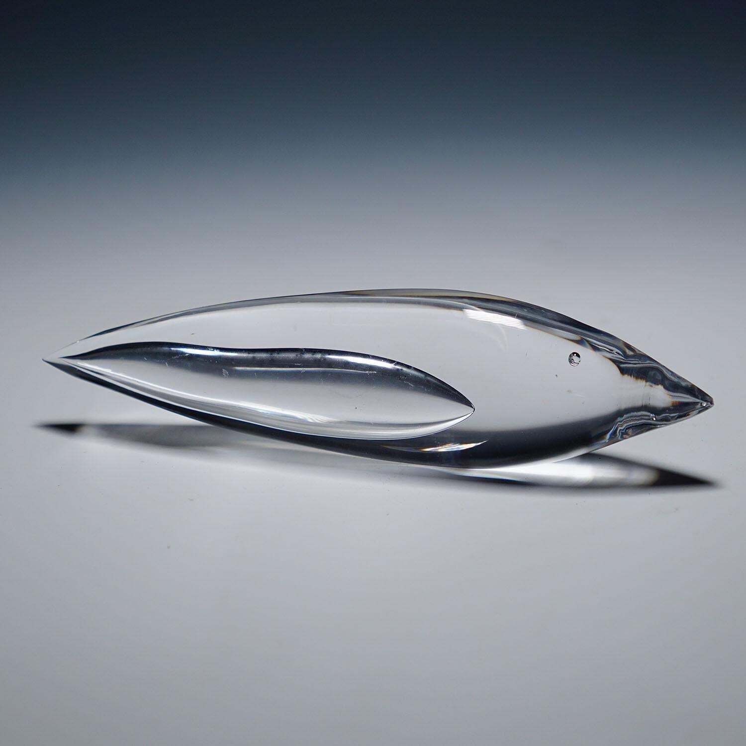 Stylized Fish Sculpture By Vicke Lindstrand For Kosta 1953 photo 132.0