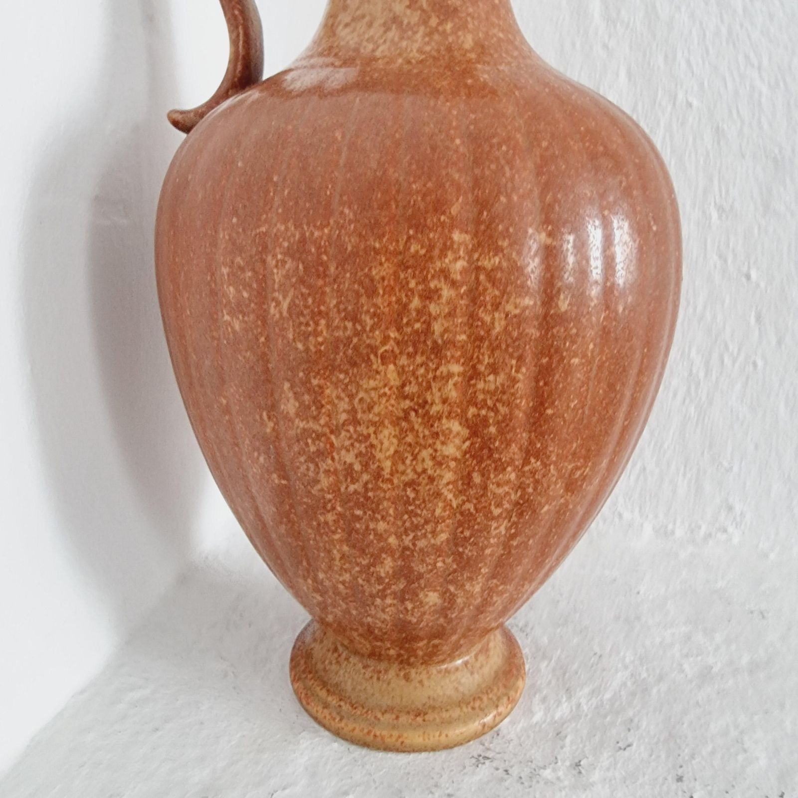 Gunnar Nylund, Large Decorative Ceramic Vase / Carafe, Scandinavian Modern photo Home Decor
