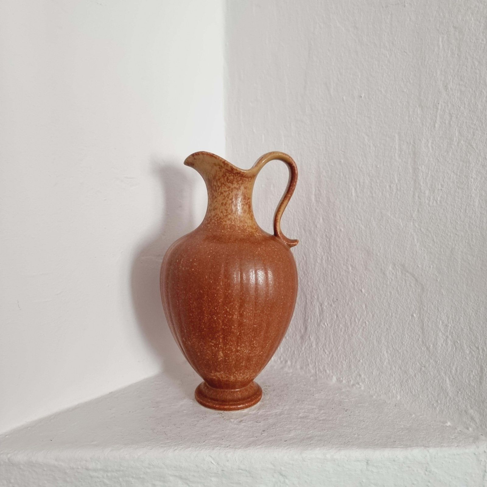 photo furniture Gunnar Nylund, Large Decorative Ceramic Vase / Carafe, Scandinavian Modern