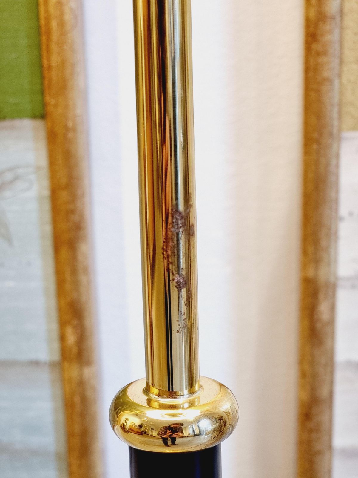 photo buy Josef Frank, Floor Lamp Model 2564, For Svenskt Tenn, Sweden, 1950s. Nice Patina