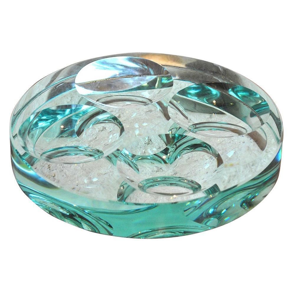 Fontana Arte Italian Midcentury Pocket Tray Ashtray, 1950s