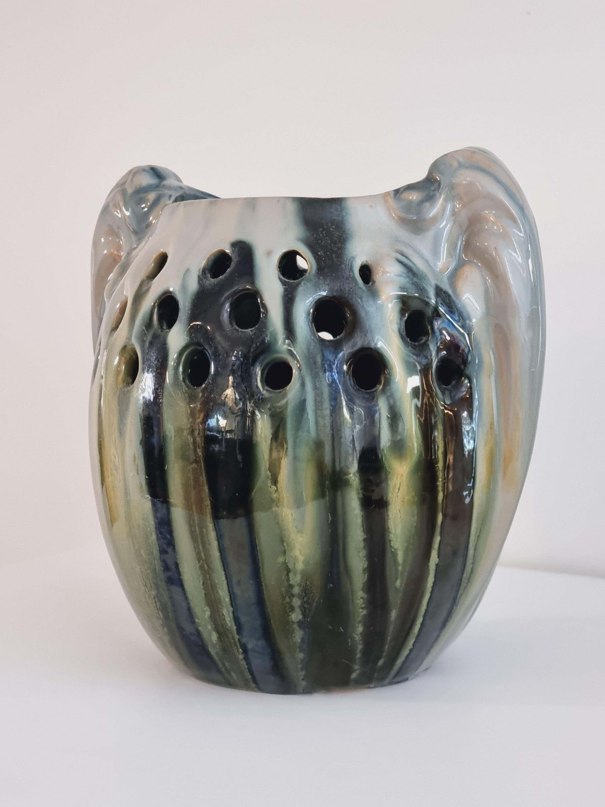 photo for sale Michael Andersen & Son 'Ma&S', Rare Ceramic Vase, Jugend Early 20th C, Denmark