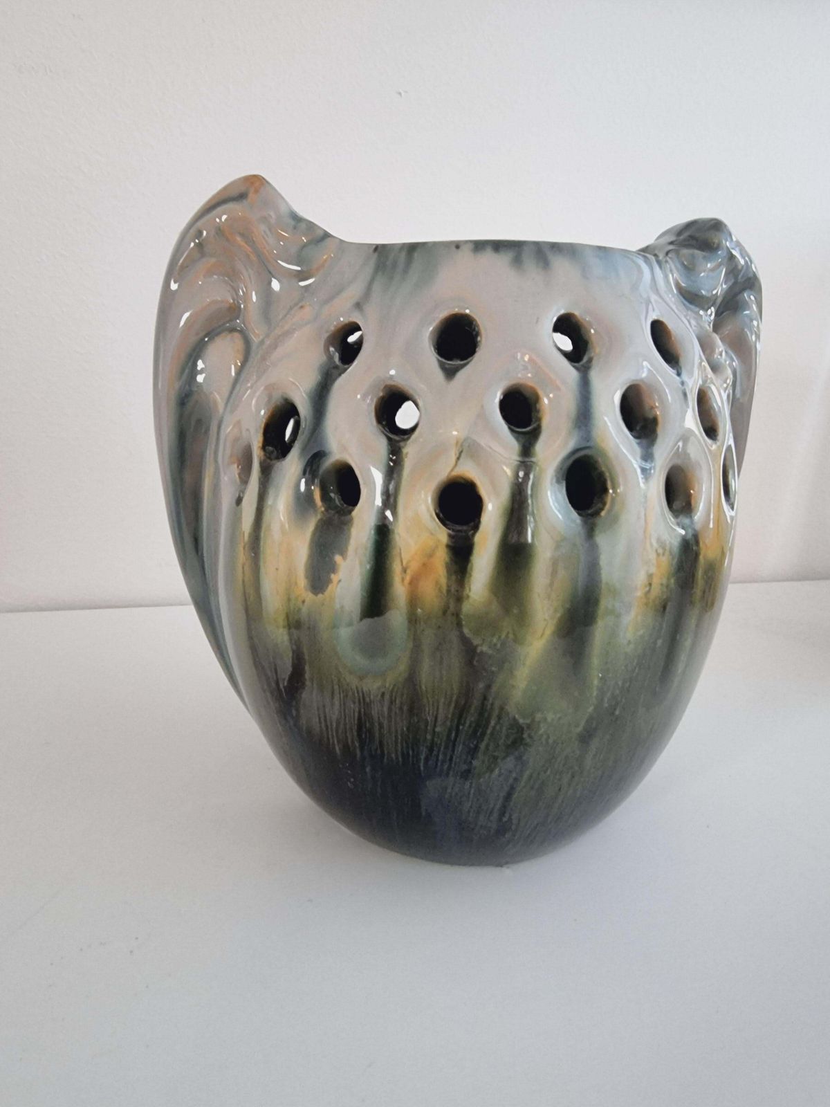 photo buy Michael Andersen & Son 'Ma&S', Rare Ceramic Vase, Jugend Early 20th C, Denmark