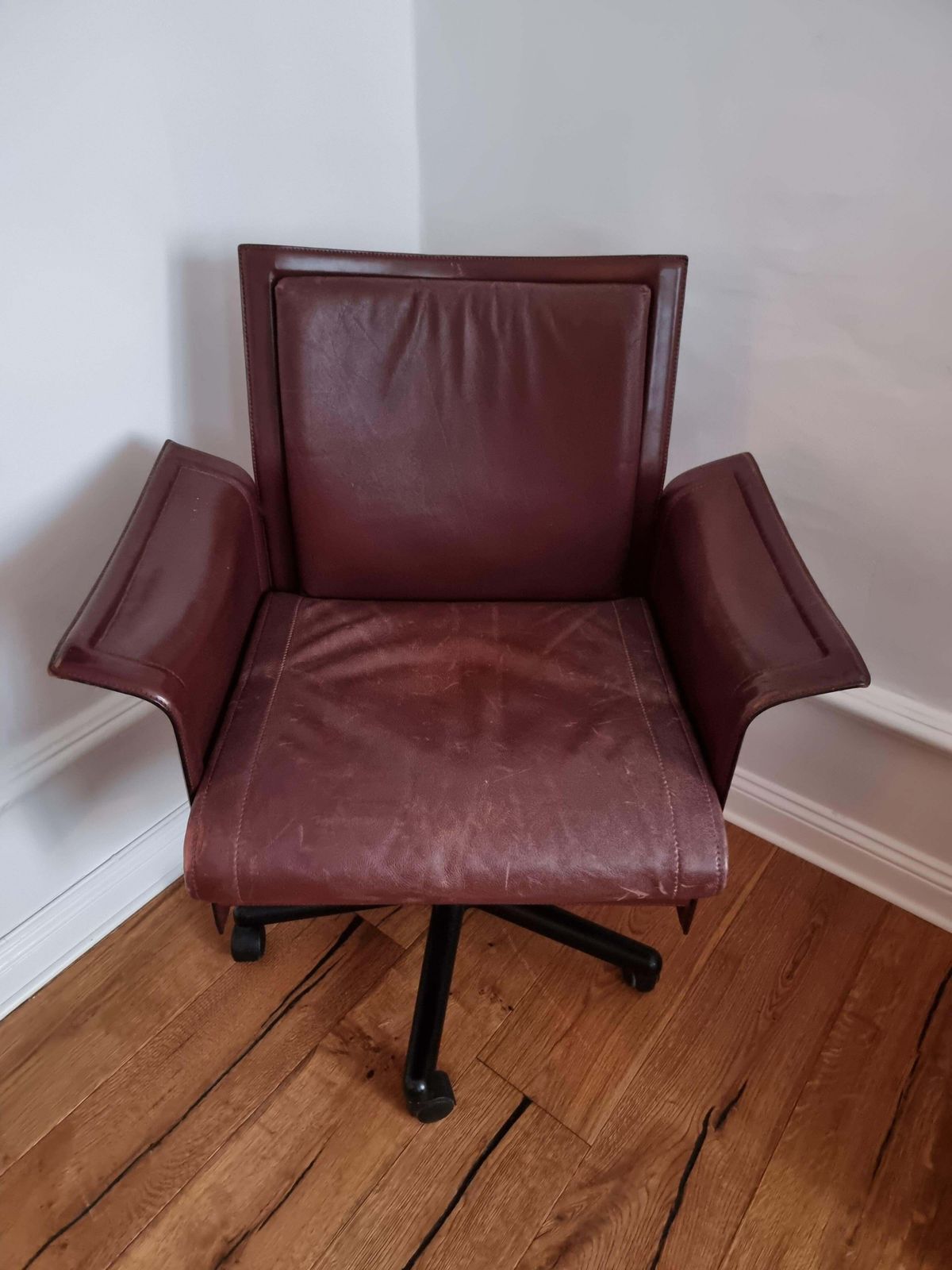 2169.0 Tito Agnoli, Desk / Swivel Chair "Korium" For Matteo Grassi, Post Modern / Italy photo