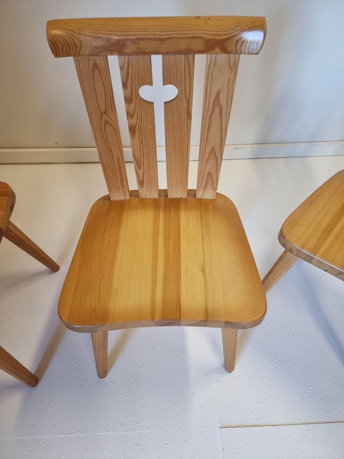 Göran Malmvall, Set '8' With Pine Chairs, Sportstugemöbler / Scandinavian Modern photo buy