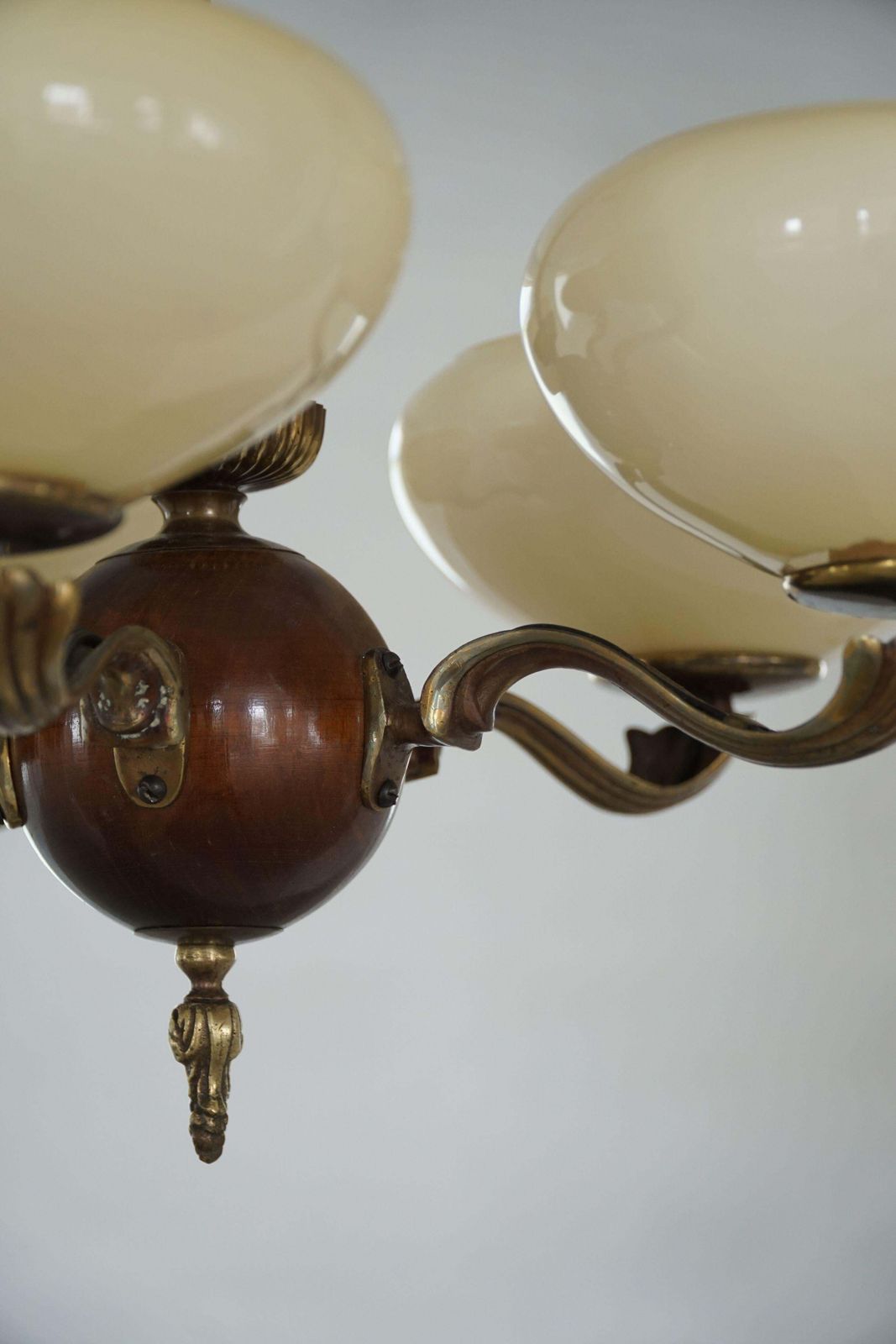 photo buy 5 Arm Chandelier By Paavo Tynell, Model 1386/5 For Taito, Finland, 1930s