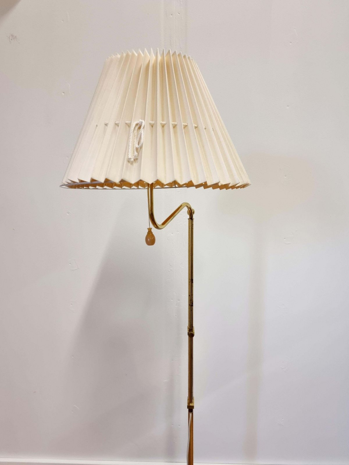 Bergboms, Adjustable Floor Lamp G 132 In Brass, Scandinavian / Midcentury Modern photo furniture