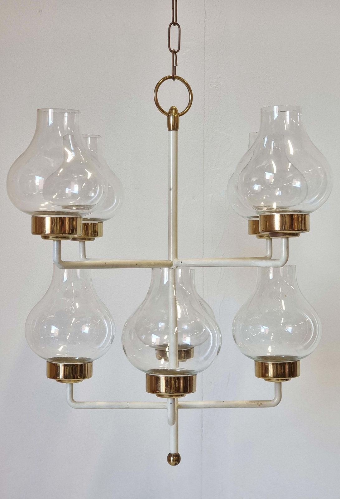 Hans Bergström, Candelabra "Ofir Octav" By Ateljé Lyktan, Scandinavian Modern photo for sale