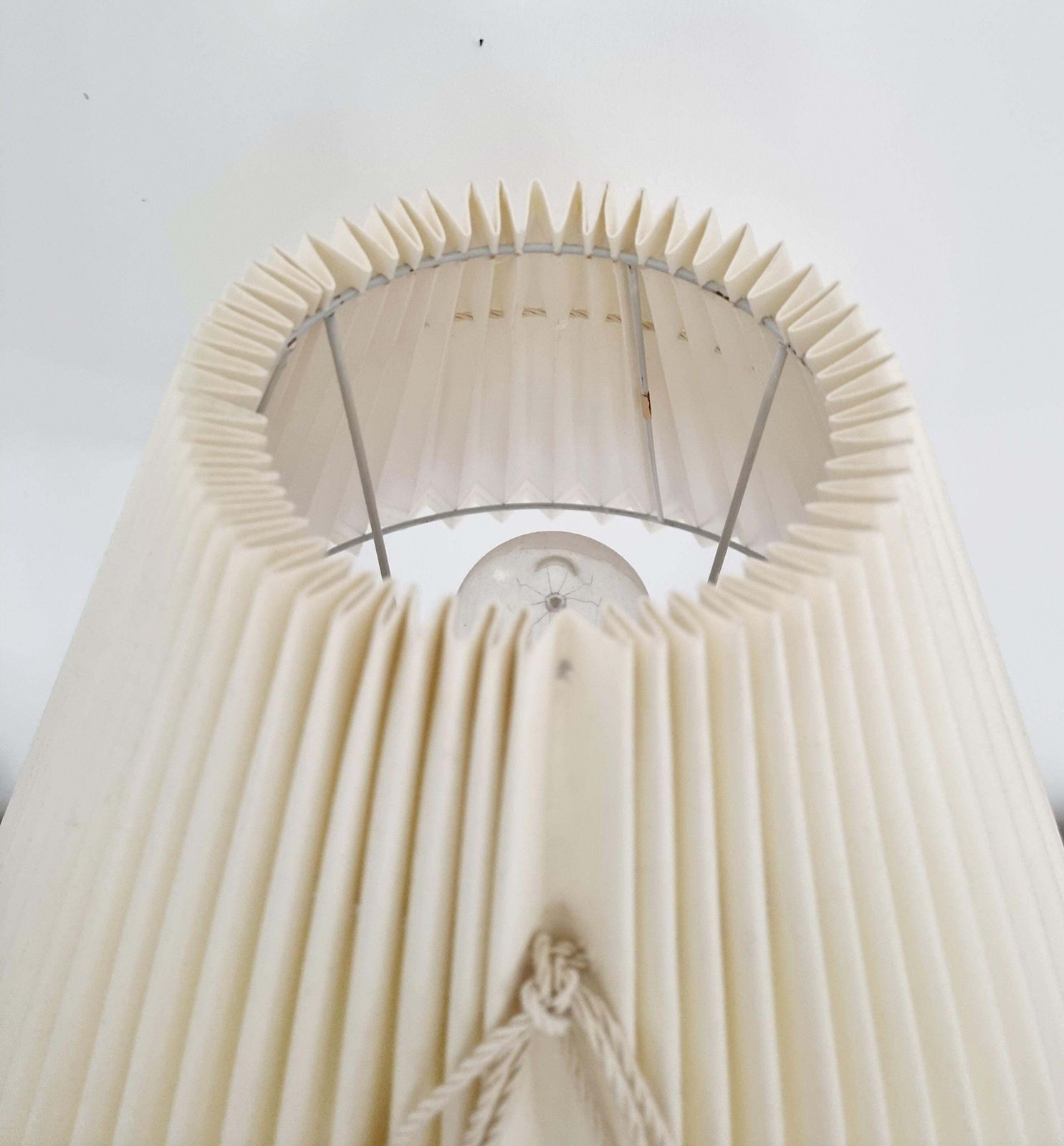 Table Lamp, Glass And Brass, Mid Century Modern / Scandinavian, Orno Oy Finland photo vinterior