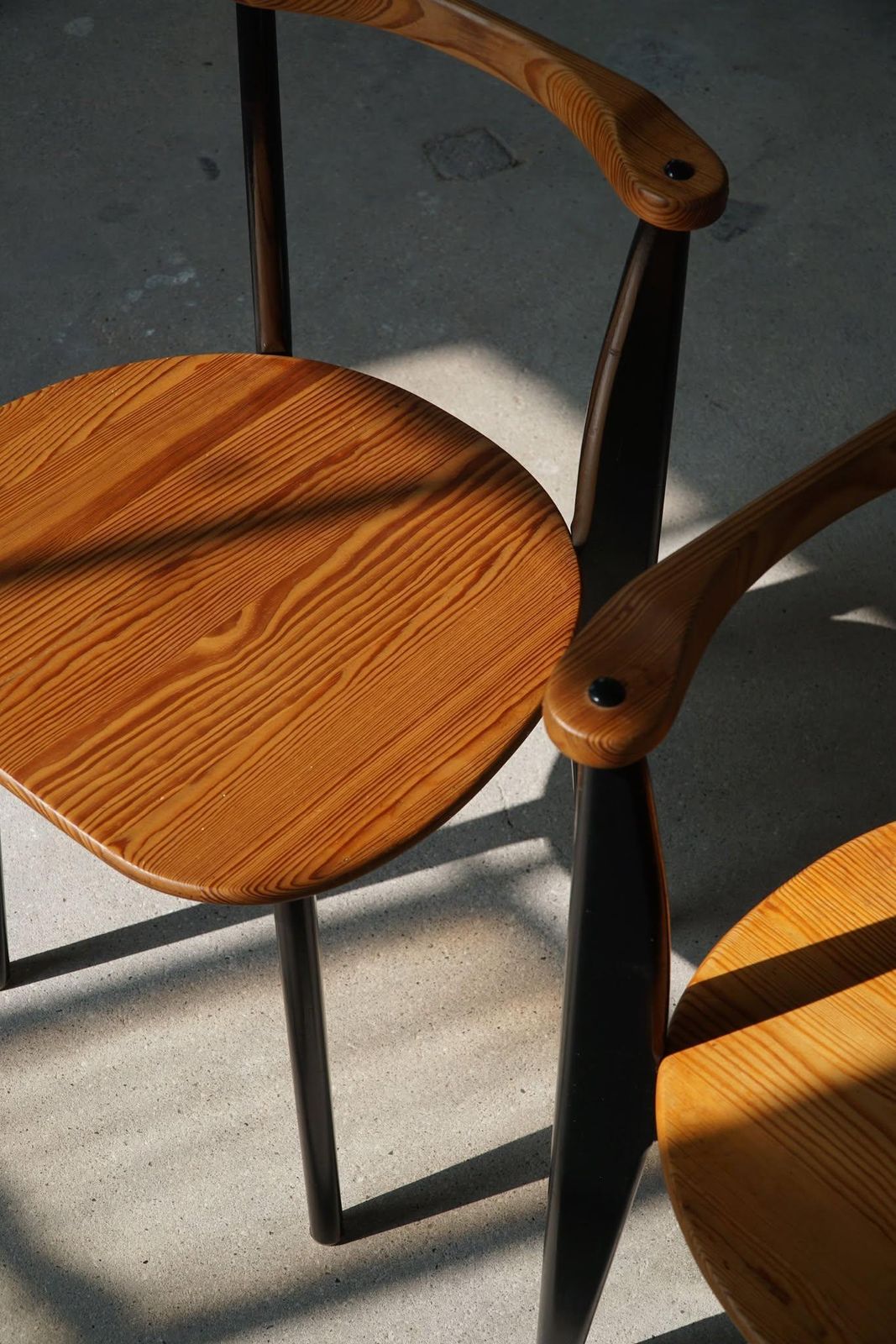 Set Of 4 Chairs 'Thema' In Pine By Yngve Ekström, Swedese, Swedish Modern, 1954. photo Furniture