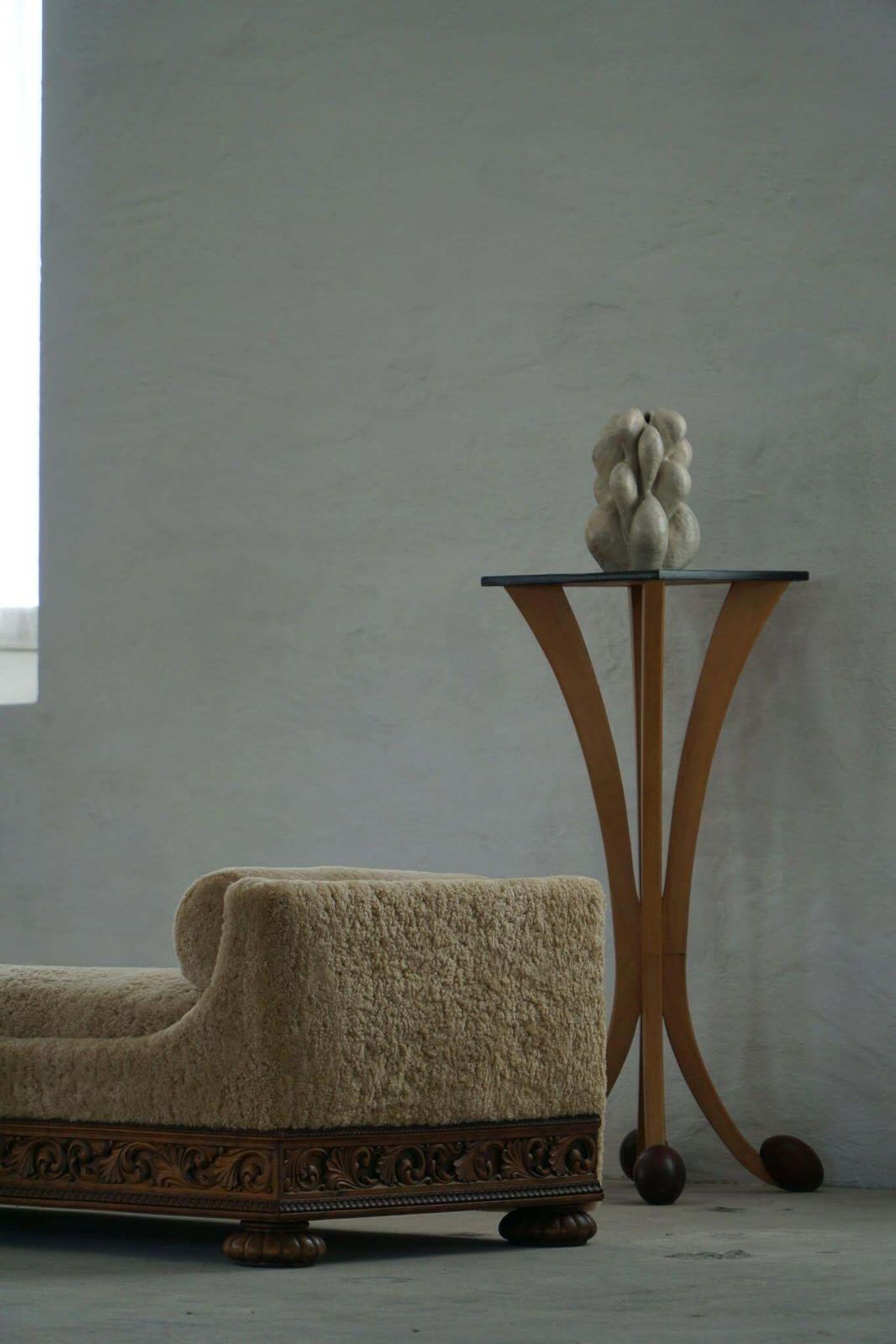 A Pair Of Sculptural Pedestals, French Postmodern Design, 1980s photo buy