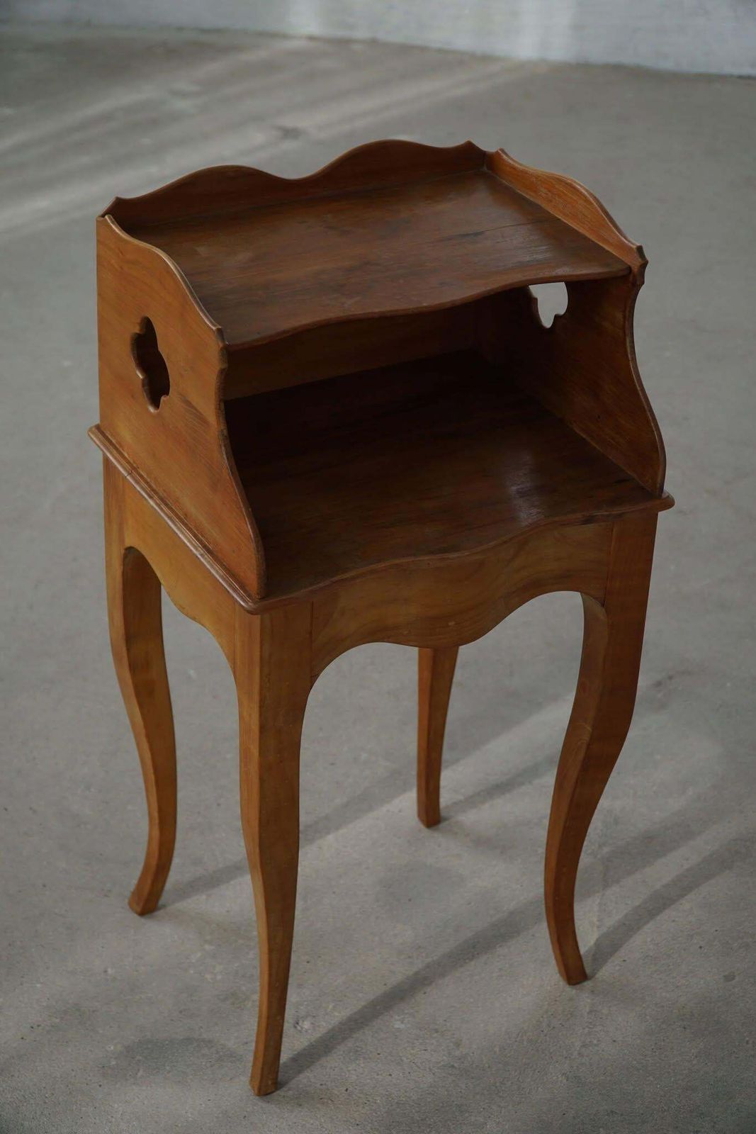 photo buy Danish Modern, A Elegant Pair Of Nightstands In Nutwood, 1940s