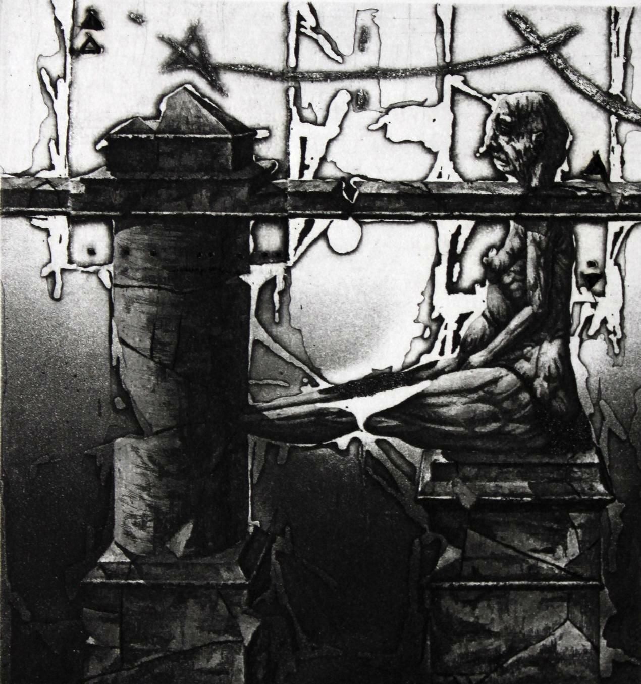Podolczak Igorarchitectural Details Catalogue 2, Paper/Etching, 86/99, 10x9 Cm, 19891989