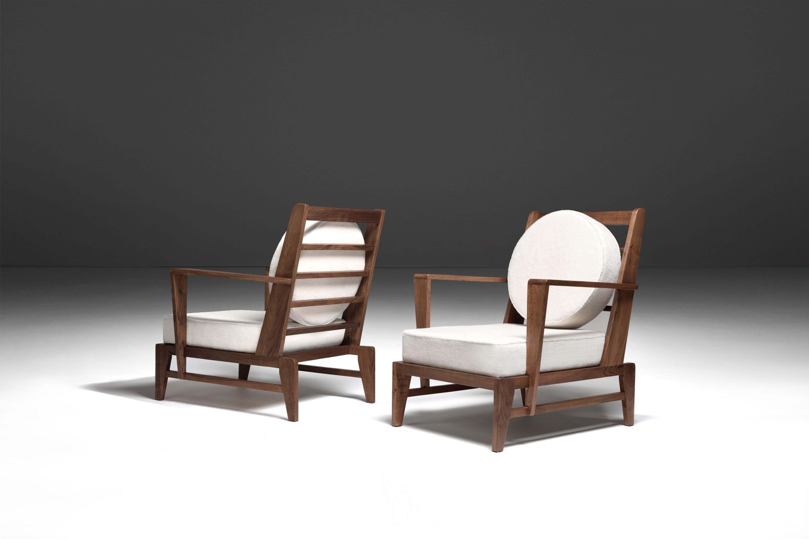 René Gabriel Reconstruction French Midcentury Armchairs photo Furniture
