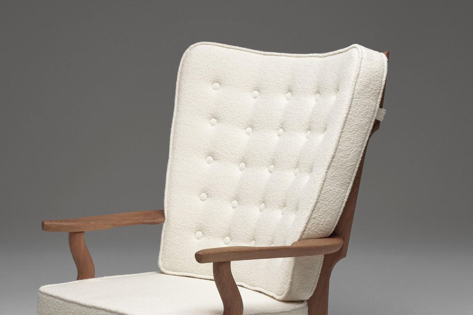 Grand Repos Lounge Chair Attributed To Guillerme Et Chambron For Votre Maison photo buy
