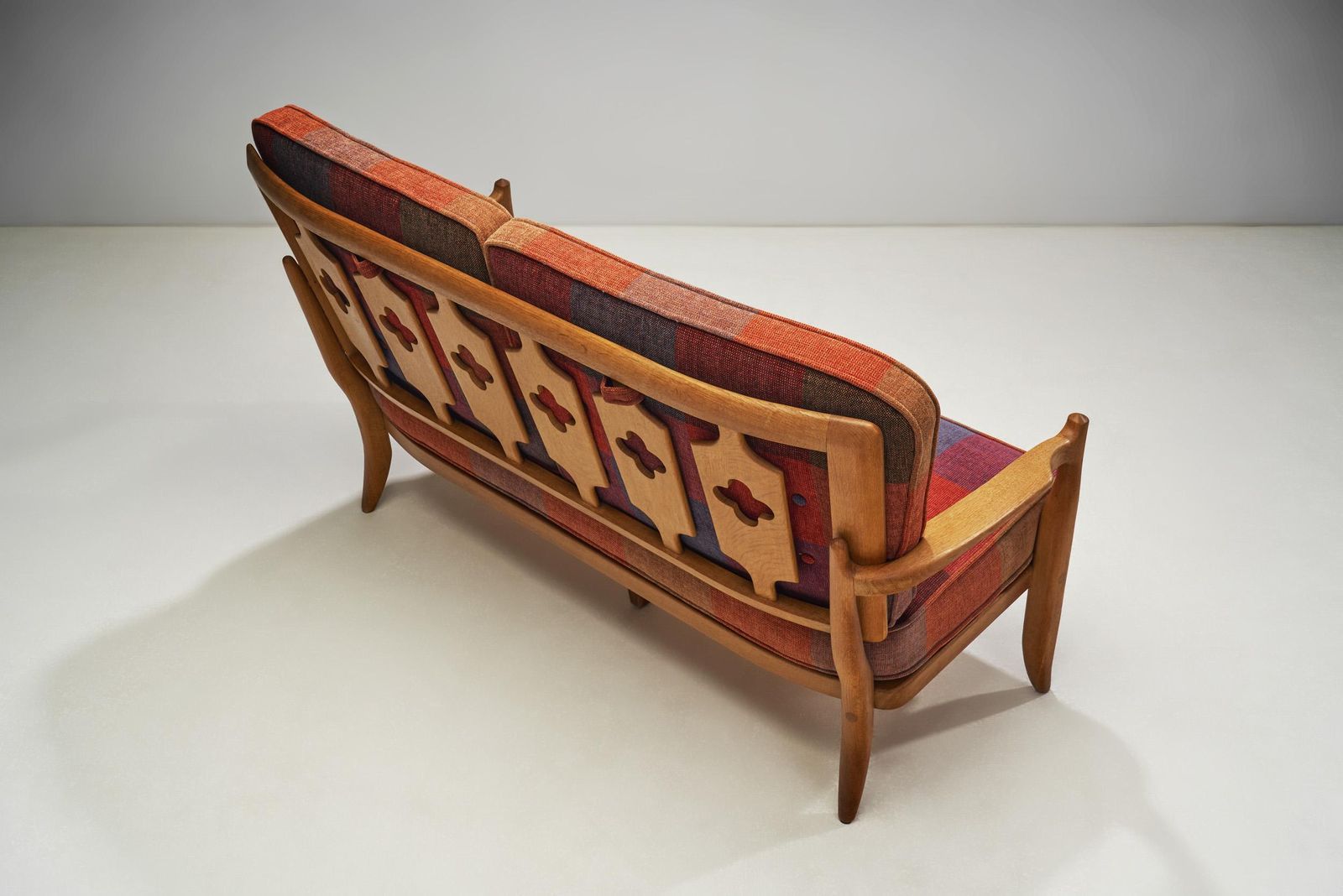 Guillerme Et Chambron "José" Sofa For Votre Maison, France 1970s photo vinterior