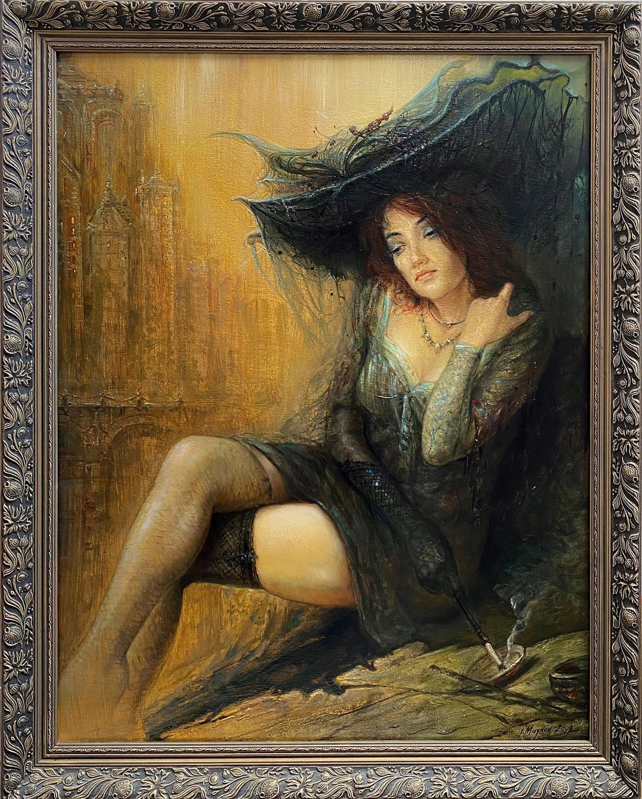Igor Maikovafter Party  70x90 Cm, Canvas/Oil, 20092009 photo 1560.0