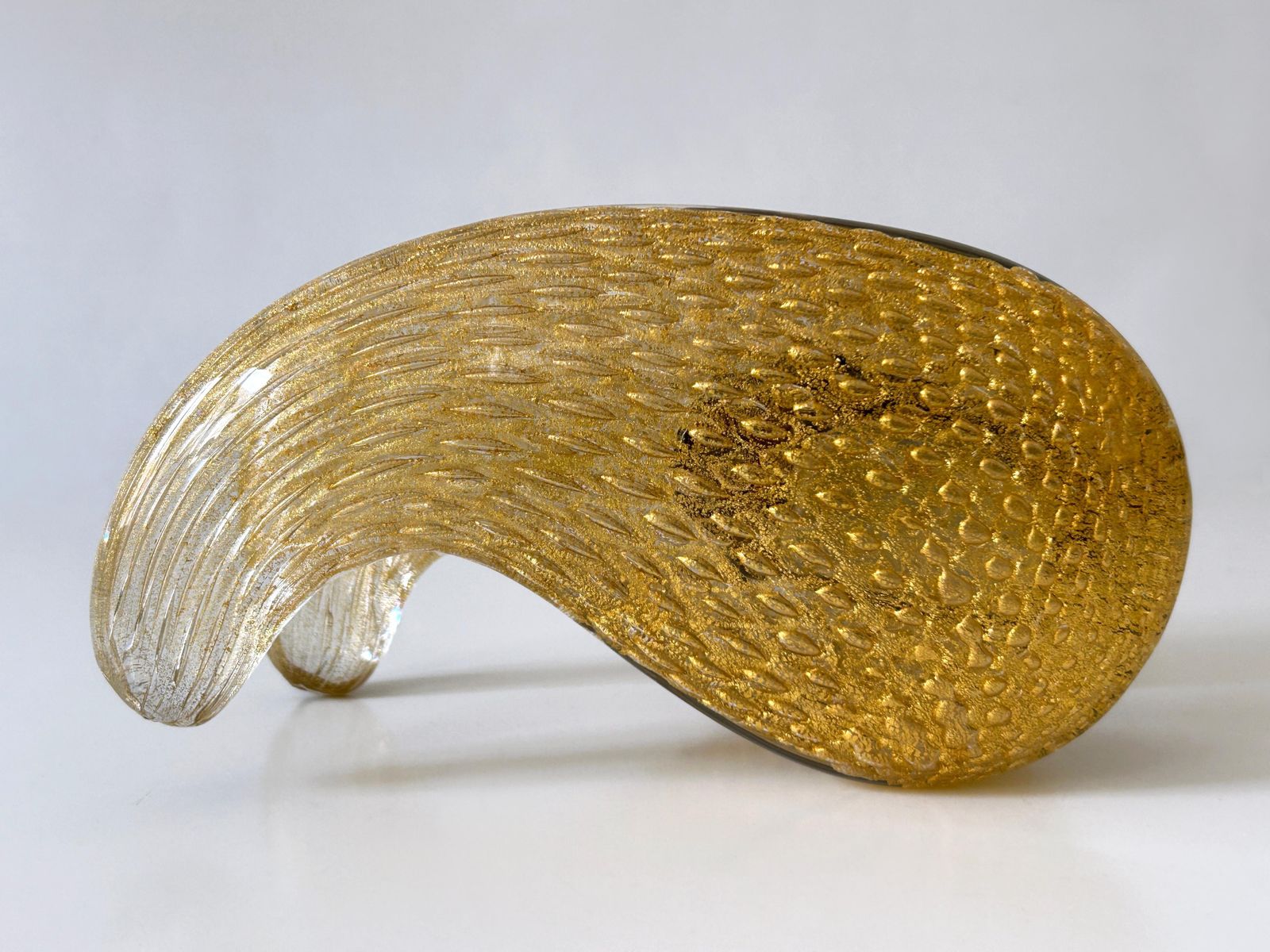 Home Fixtures Exceptional Mid Century Murano Glass Push & Pull Door Handles By Seguso 1950s photo