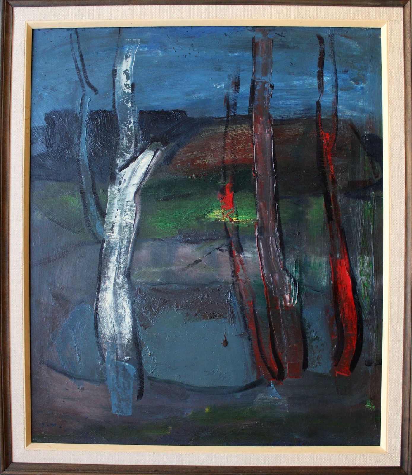 Aleksandr Rodin (1922 2001)countryside Landscape1992 photo furniture