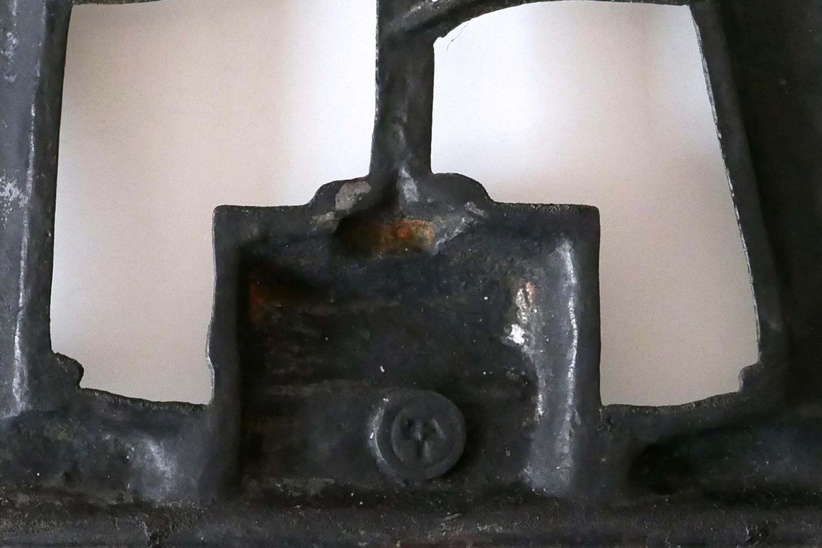 Art Cast Iron Art Deco Wall Relief „Unsere Arbeit“ By Heinrich Moshage 1929 Germany photo
