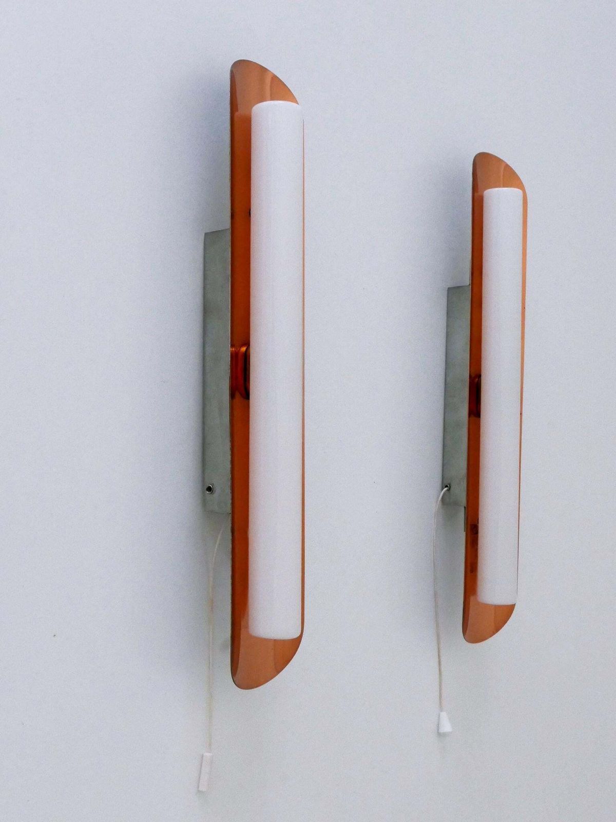 Set Of Two Elegant Mid Century Modern Sconces By Bünte & Remmler Germany 1960s photo buy