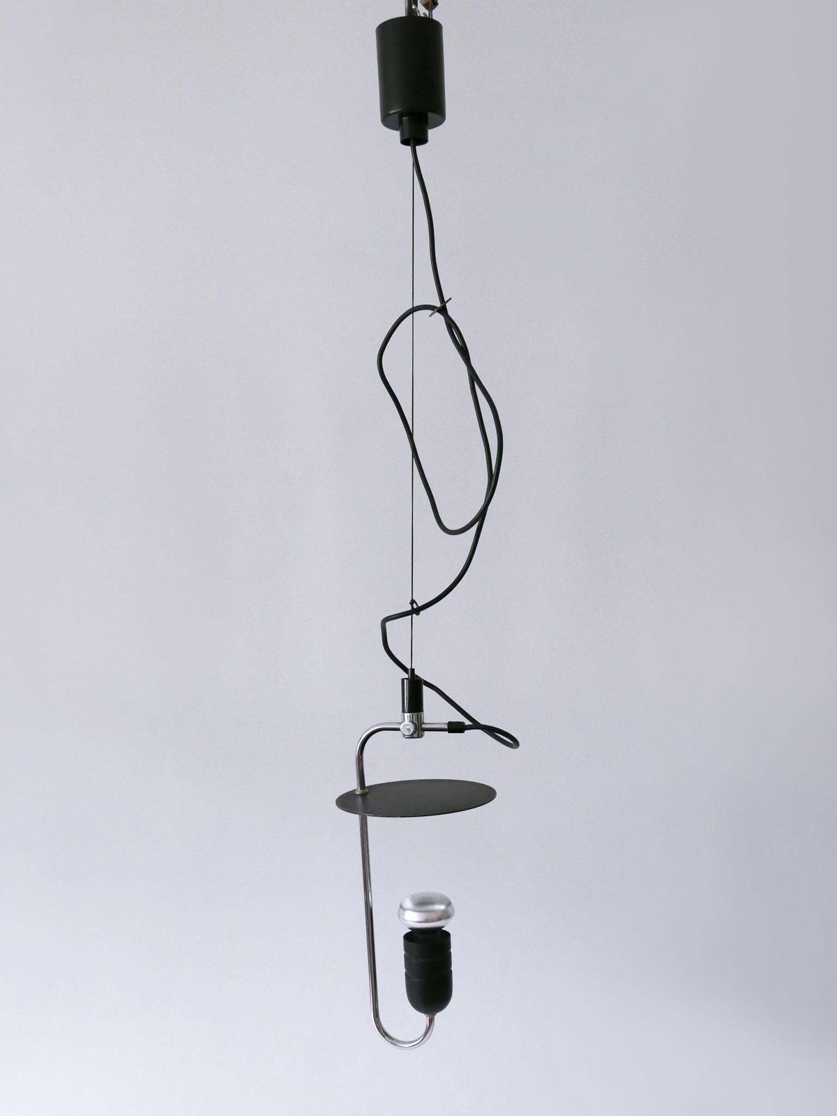 photo buy Minimalistic Mid Century Modern Pendant Lamp Or Hanging Light Italy 1970s