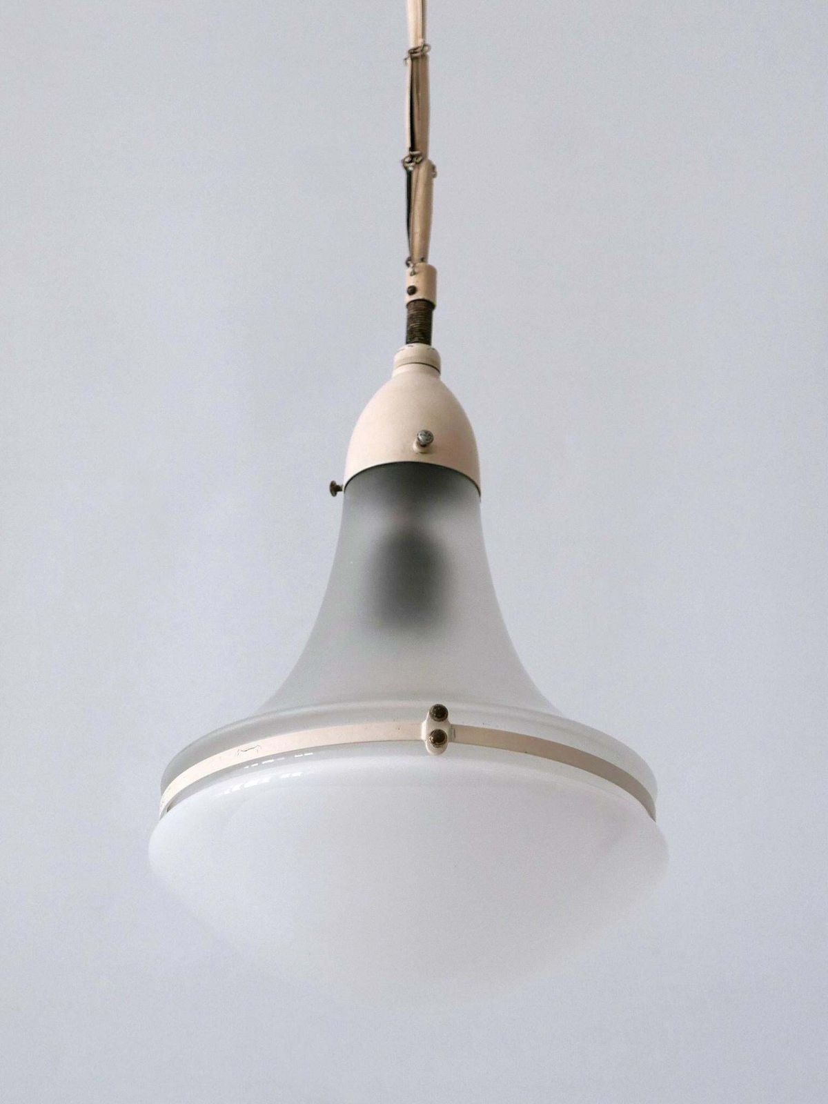 photo for sale Elegant 'Luzette' Pendant Lamp By Peter Behrens For Siemens Schuckert 1910s
